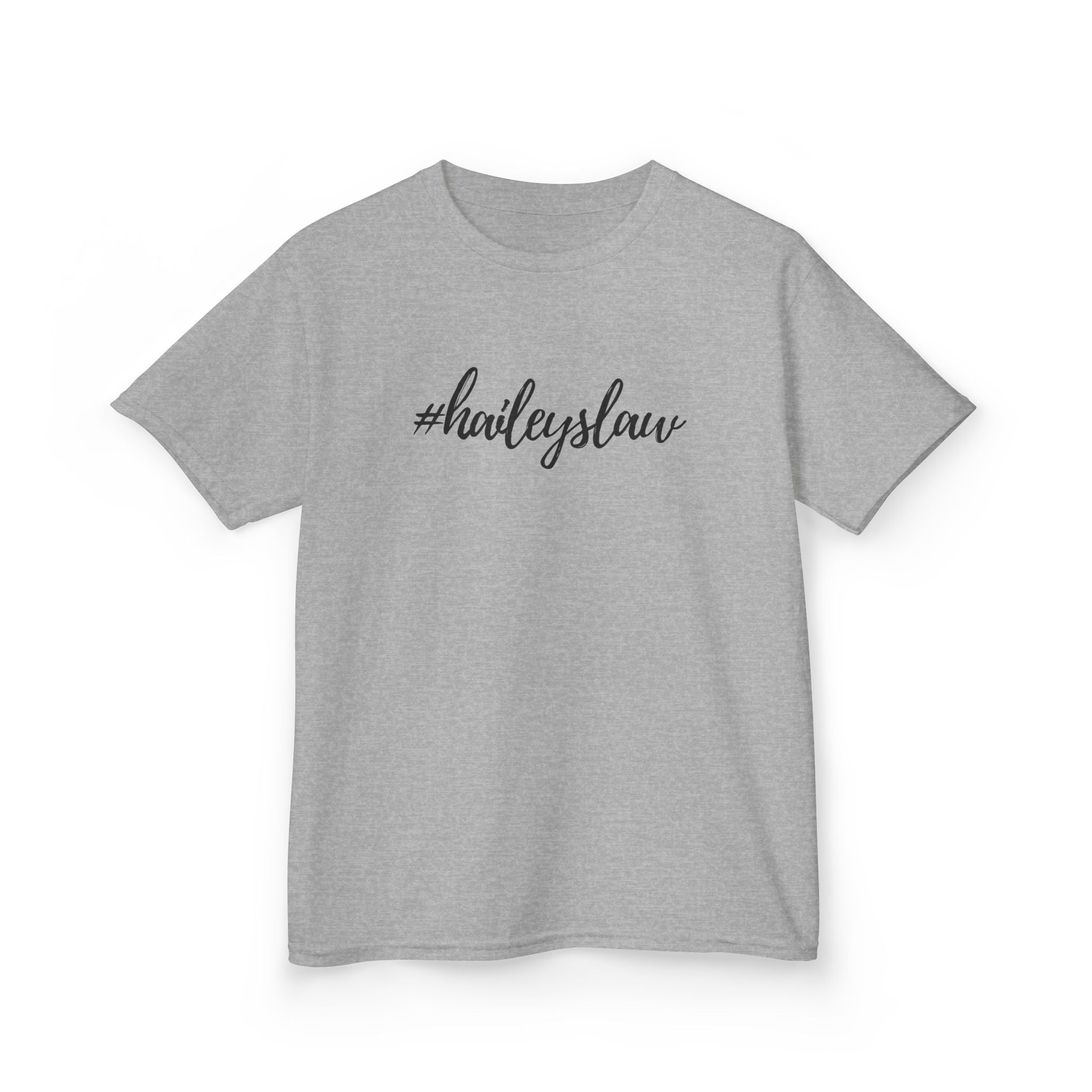 #haileyslaw Hashtag Tee - YOUTH