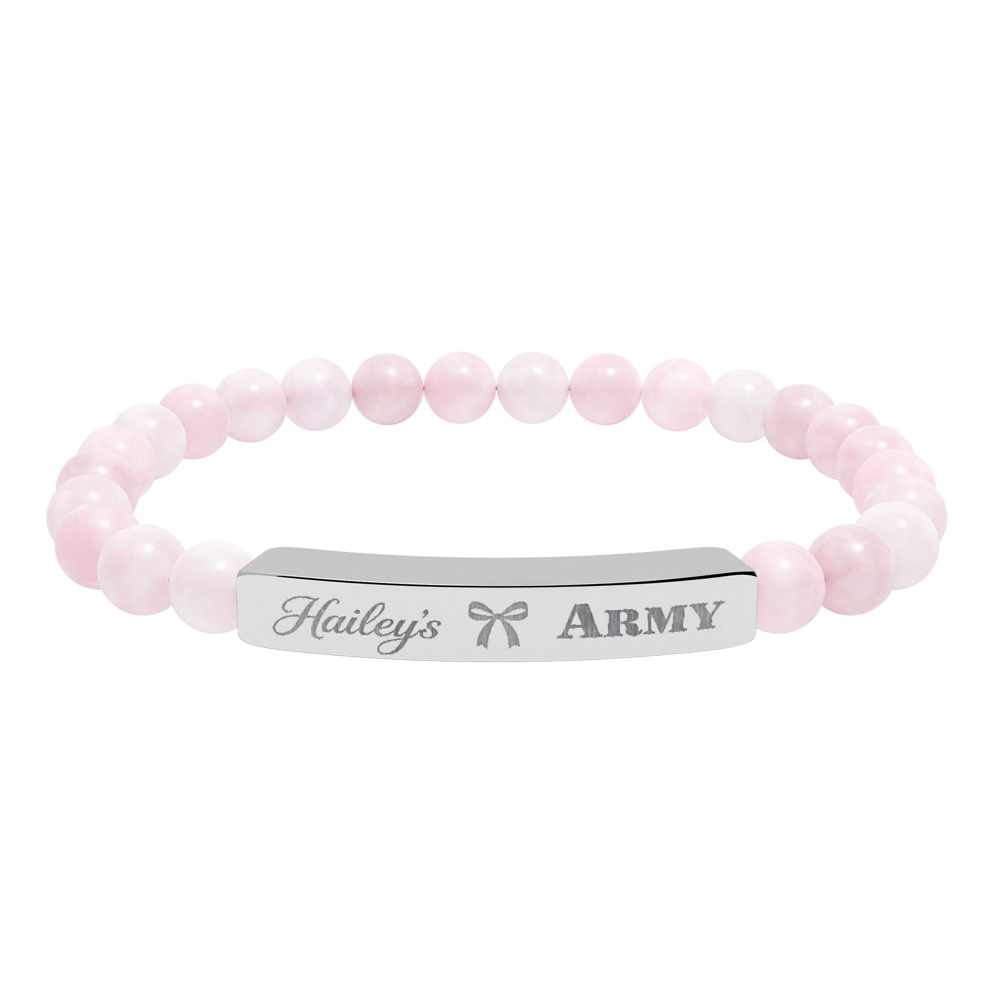 Hailey's Army Beaded Bracelet