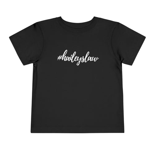 #haileyslaw Hashtag Tee - TODDLER