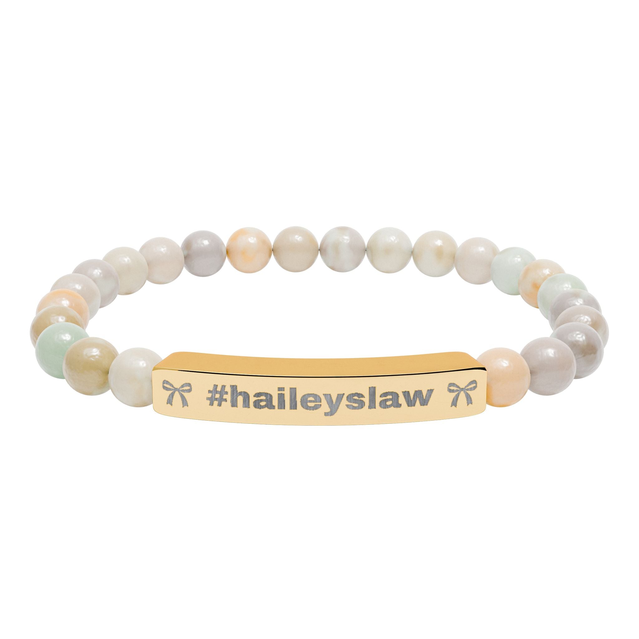 Hailey's Law Beaded Bracelet