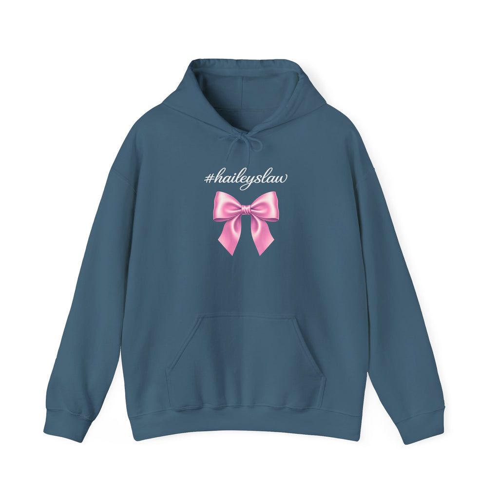 Hailey's Law Pink Bow Hoodie