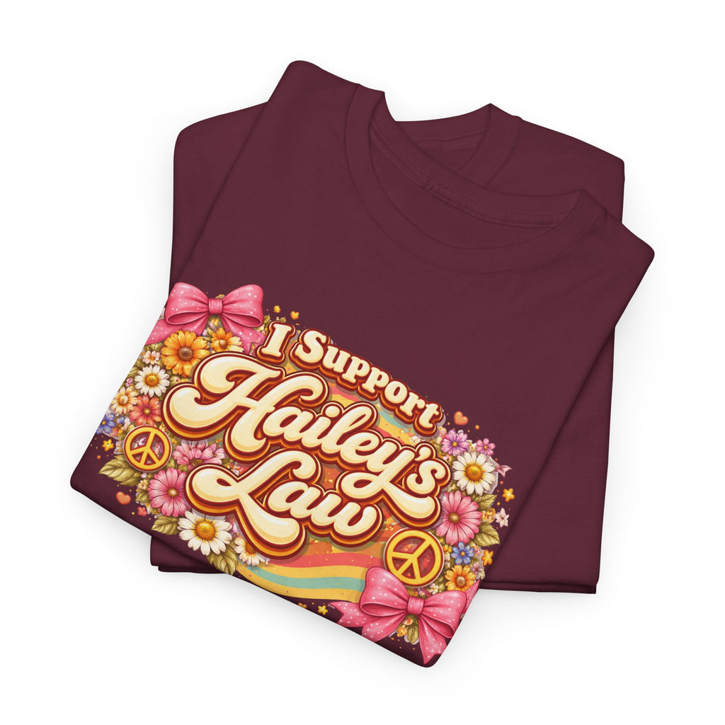 Retro Floral Support Tee