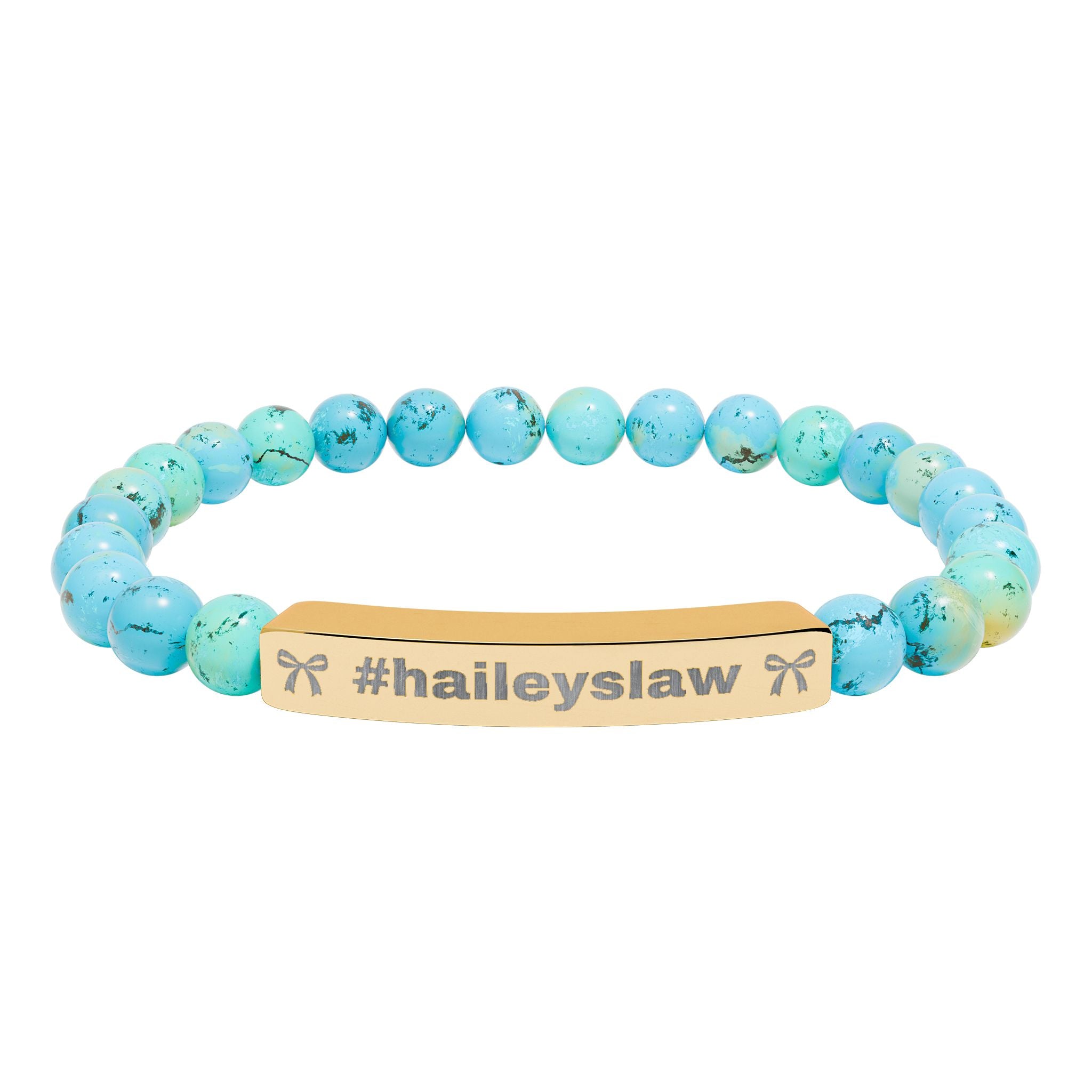 Hailey's Law Beaded Bracelet