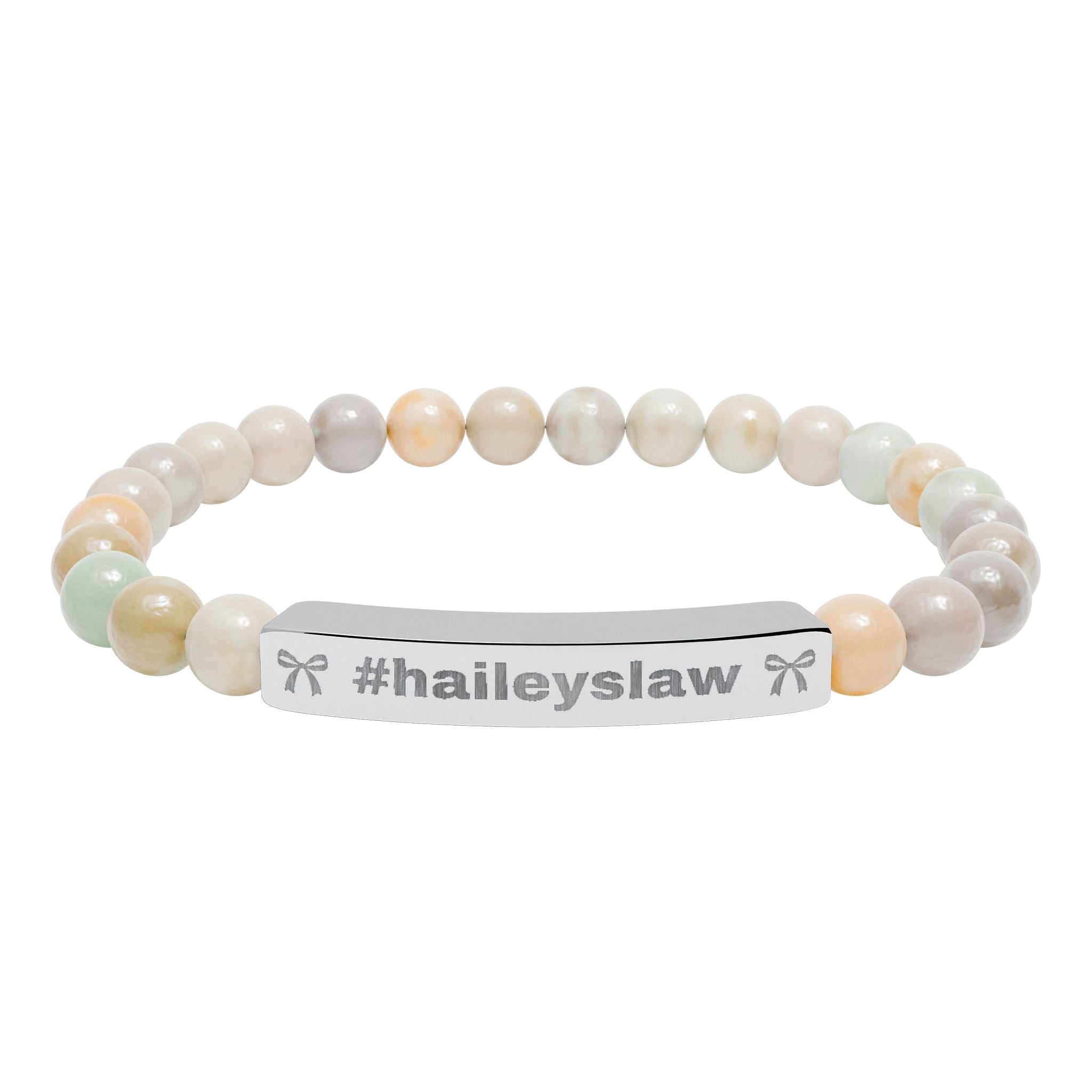 Hailey's Law Beaded Bracelet