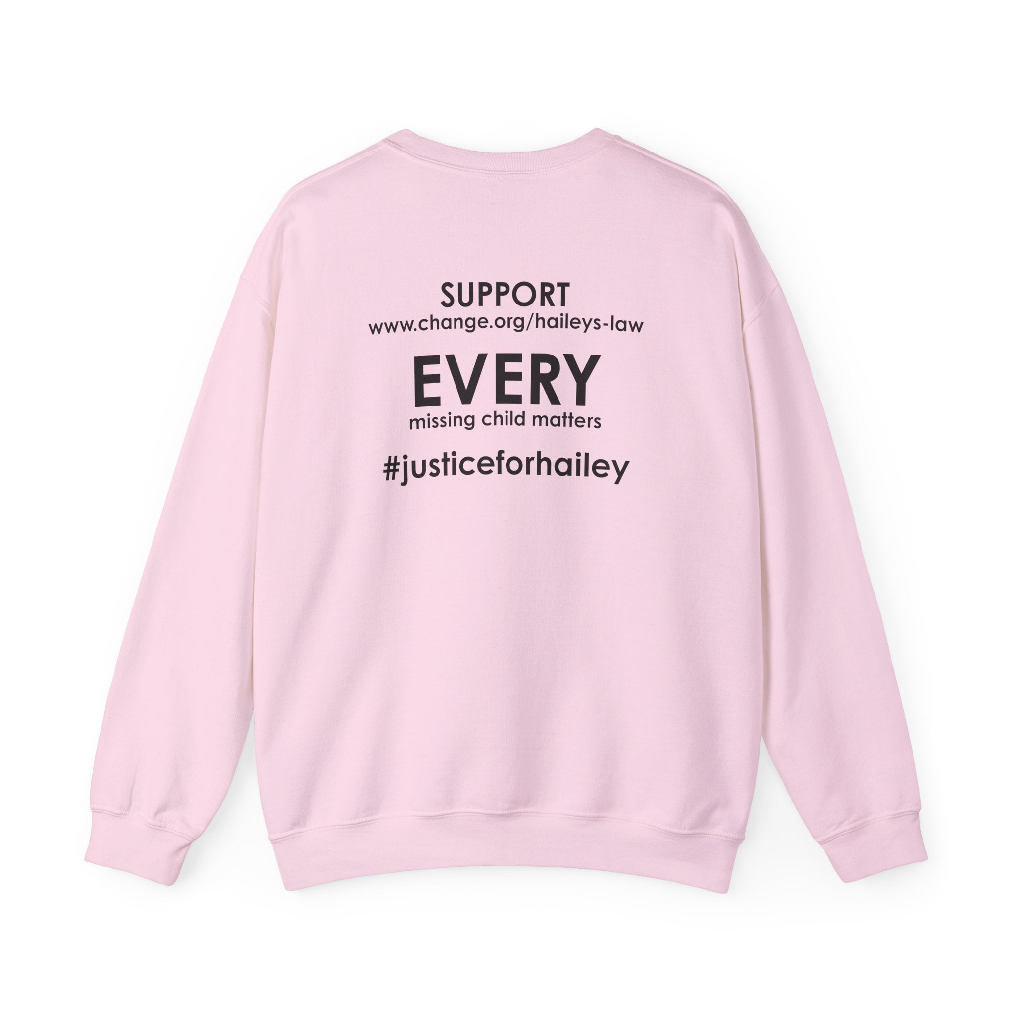 Hailey's Law Awareness Crewneck