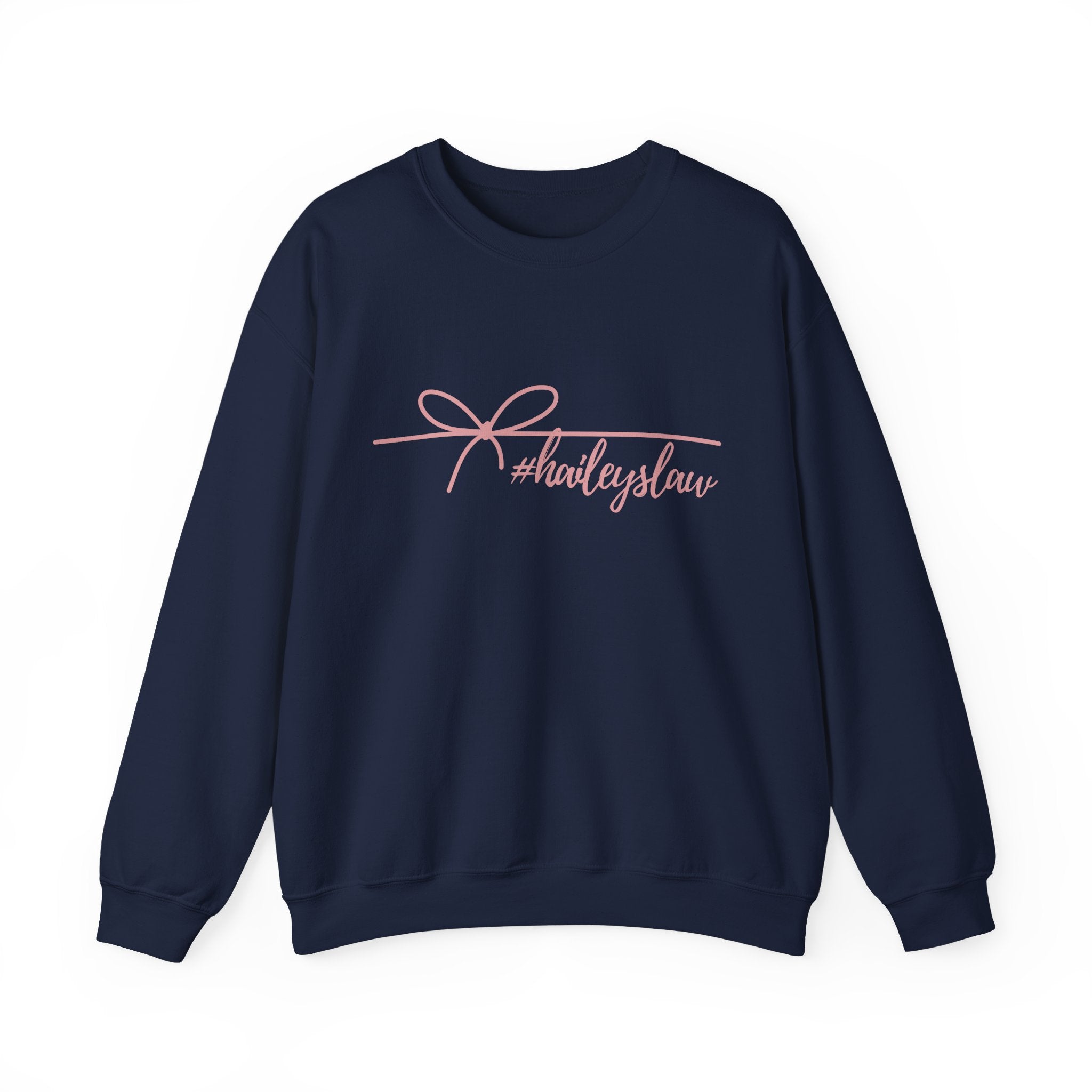Hailey's Law Signature Script Crewneck Sweatshirt