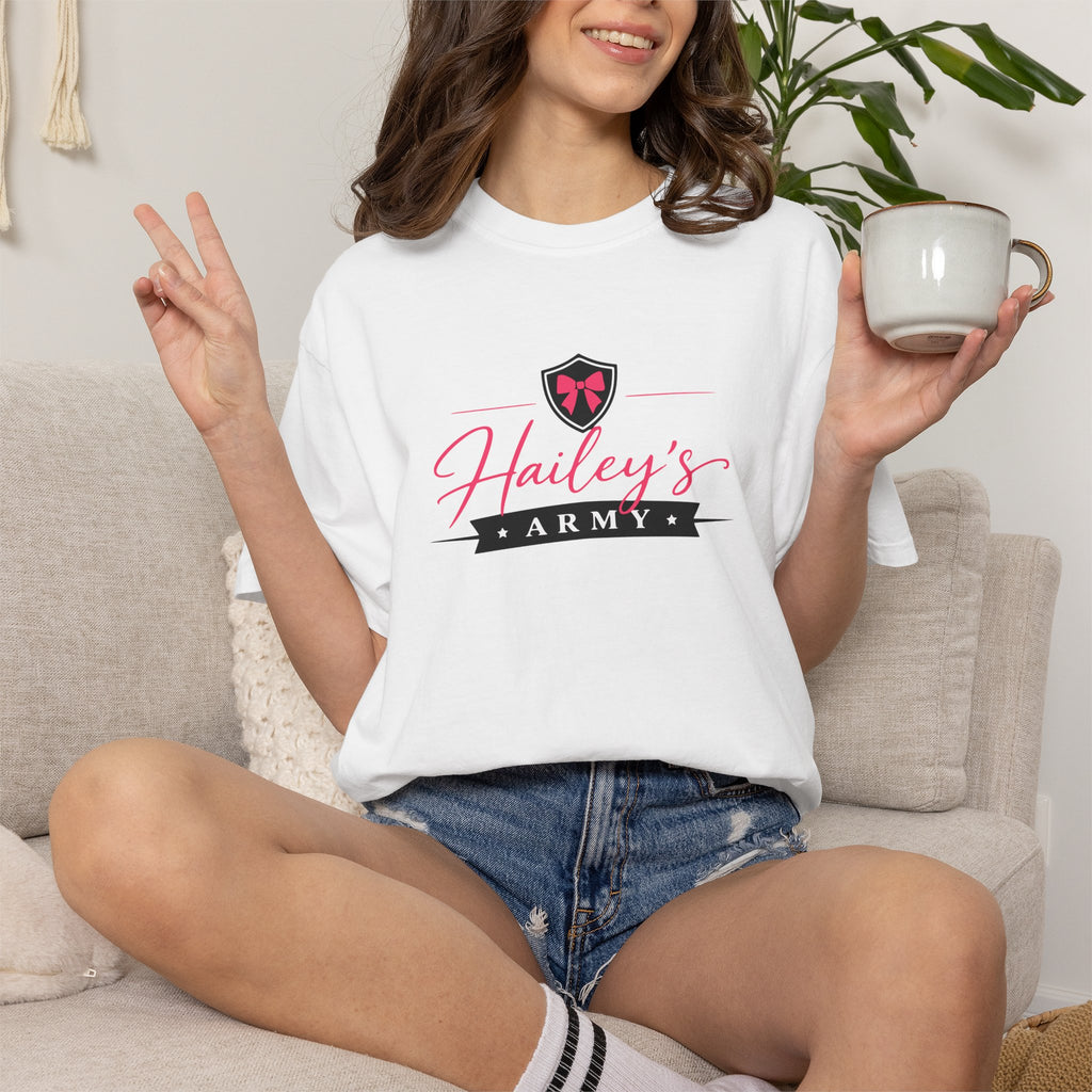 Hailey’s Army Logo Tee
