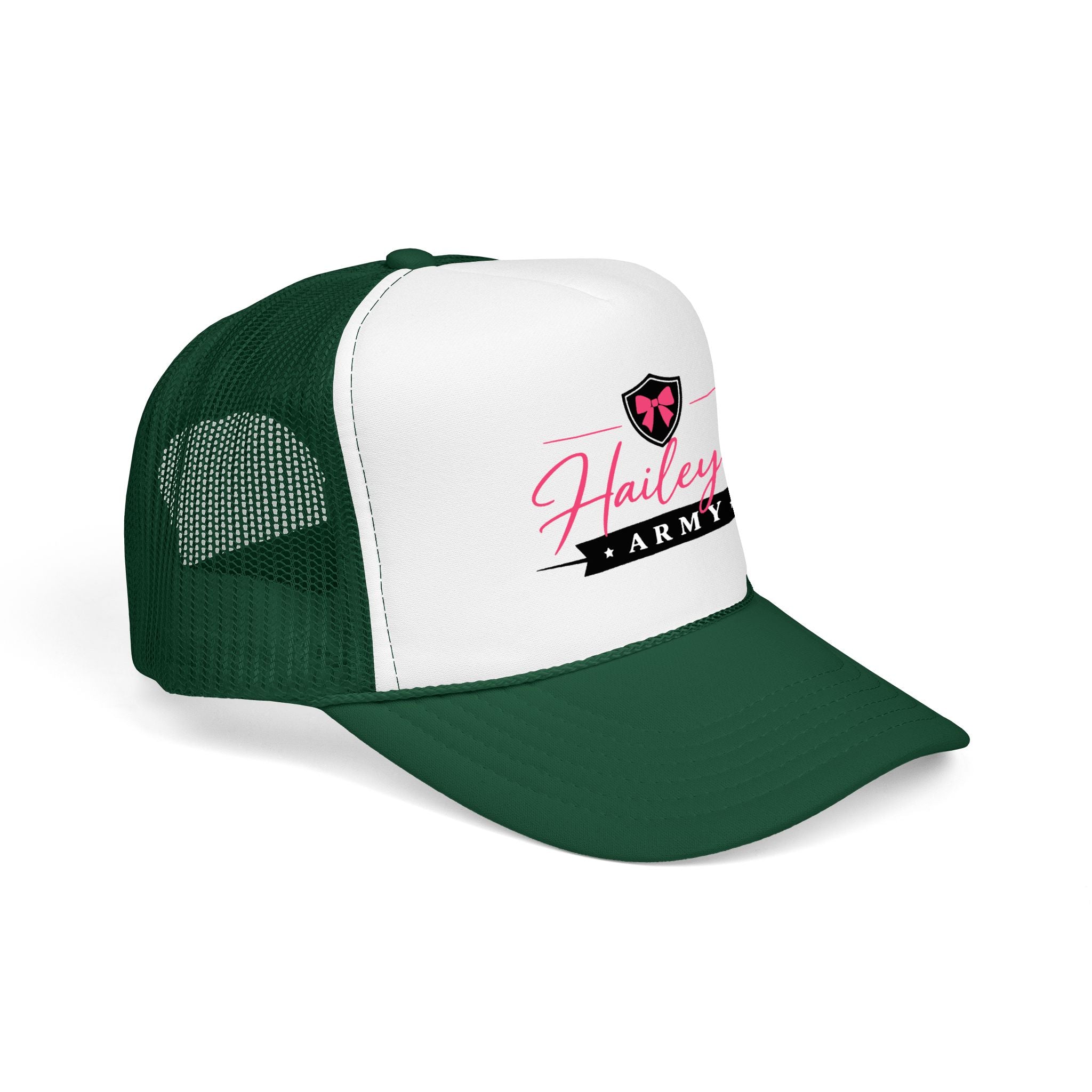 Hailey's Army Trucker Cap