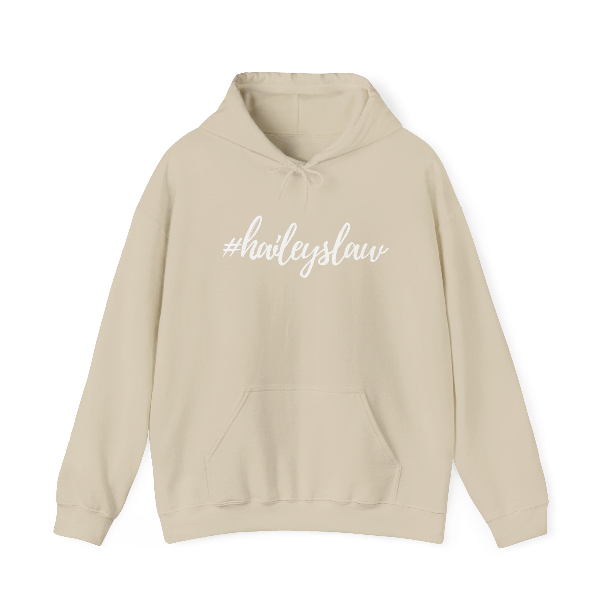 #haileyslaw Hashtag Hoodie