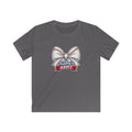 YOUTH - Hailey's Army Baseball Bow Tee