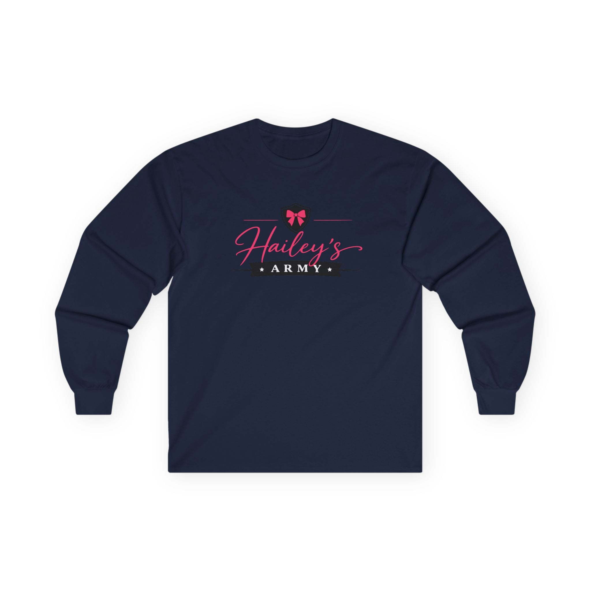 Hailey's Army Logo Long Sleeve Tee