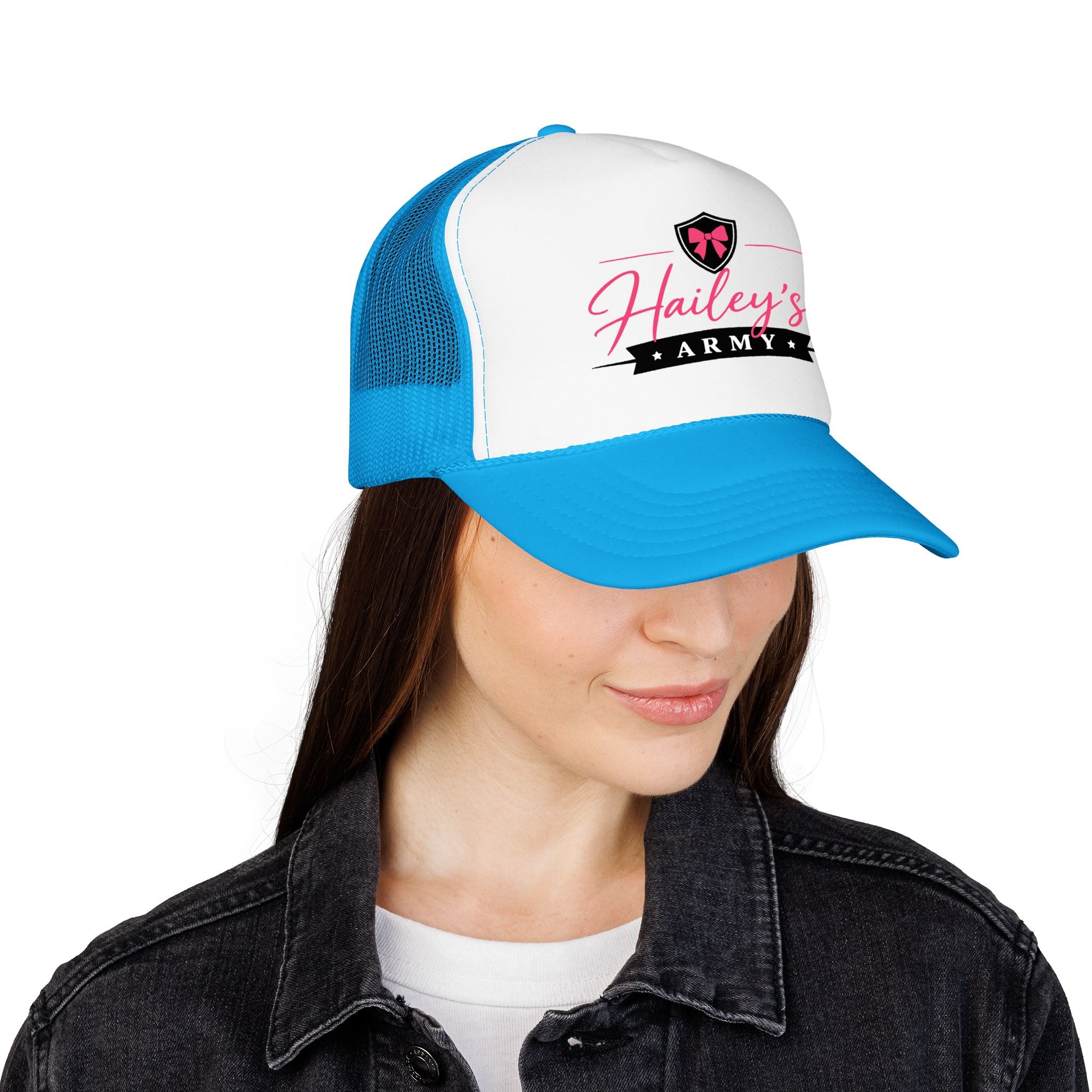 Hailey's Army Trucker Cap