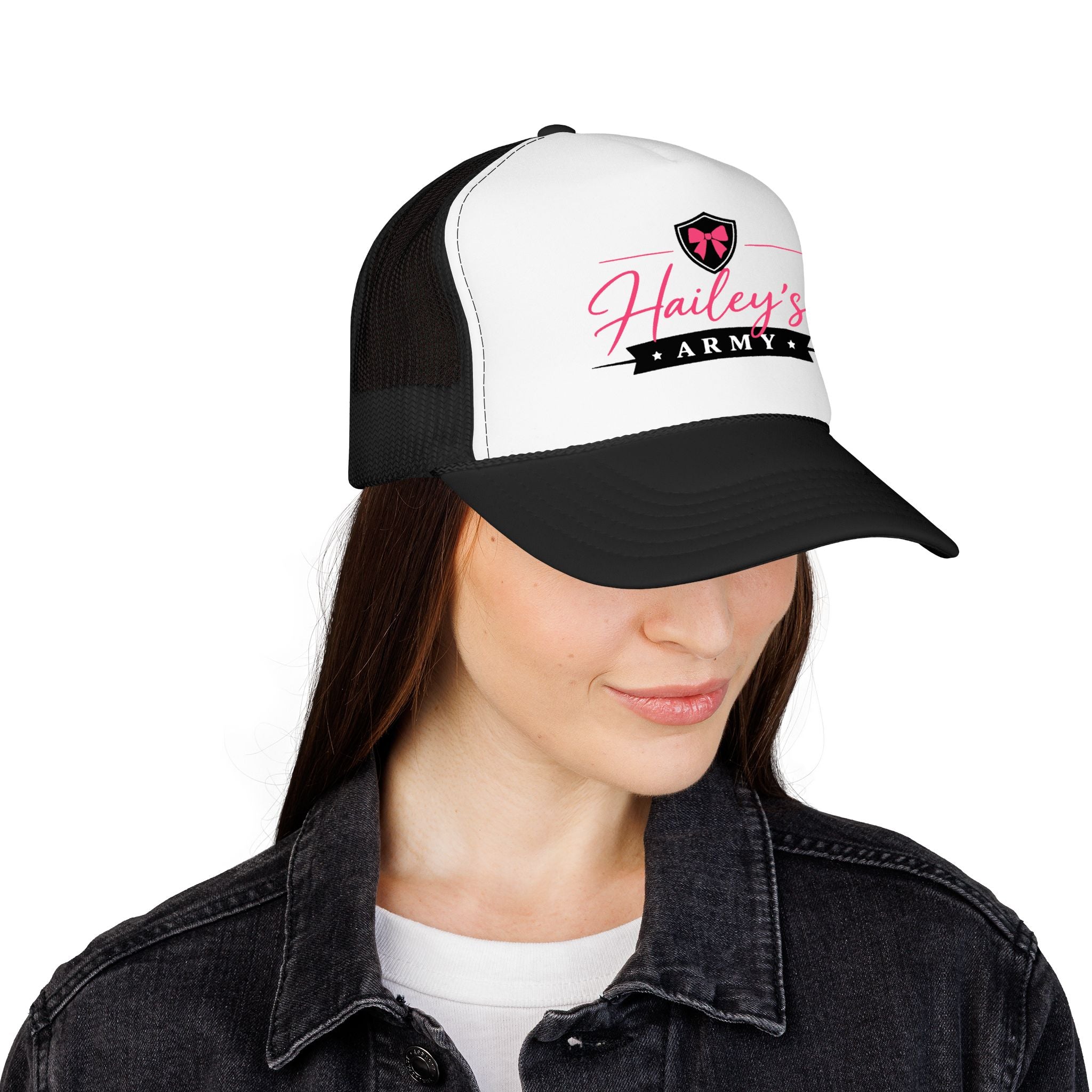 Hailey's Army Trucker Cap