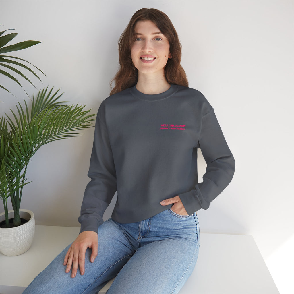 Wear the Mission Crewneck Sweatshirt