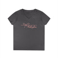 Hailey's Law Signature Script V-Neck Tee