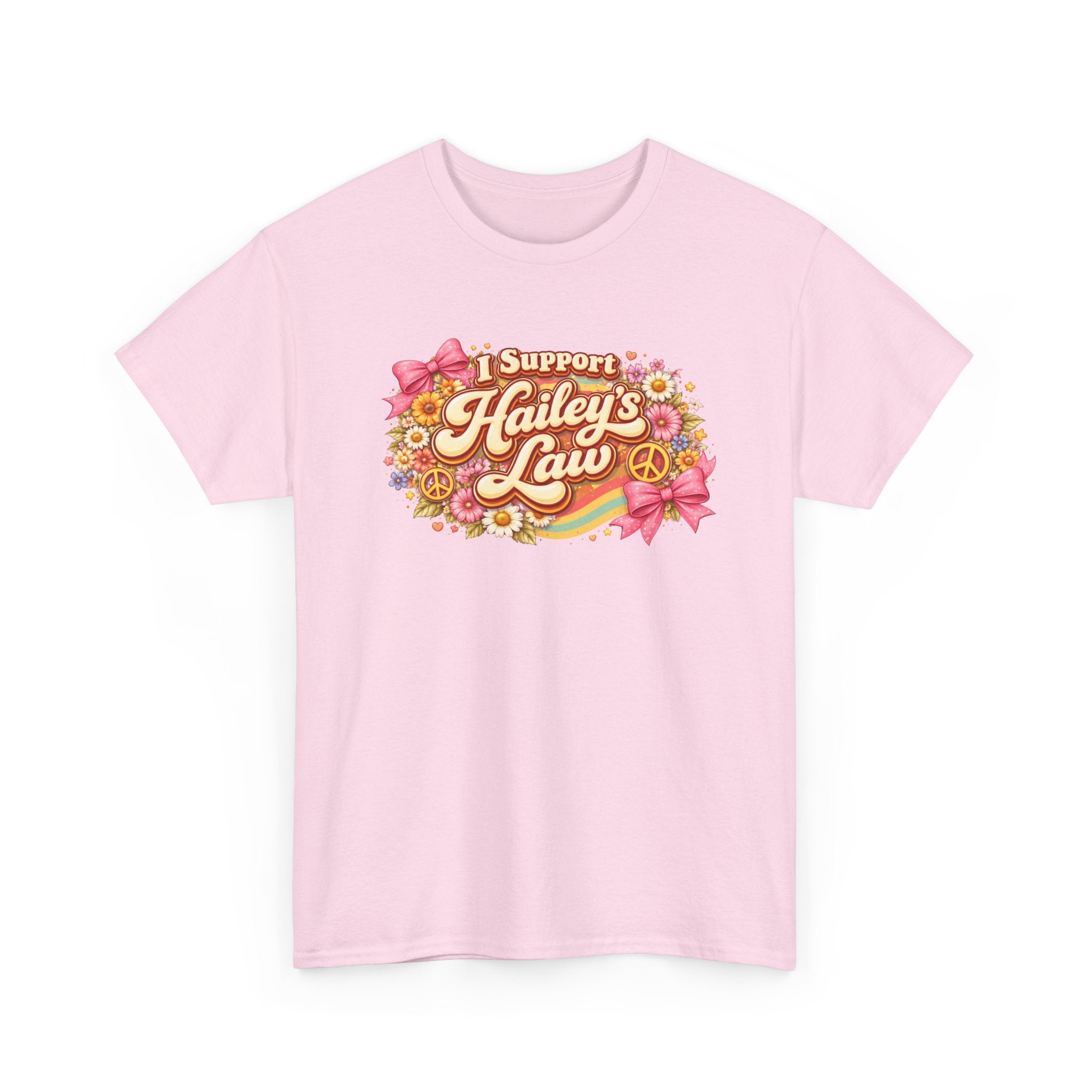 Retro Floral Support Tee