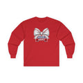 Hailey's Army Baseball Bow Long Sleeve Tee