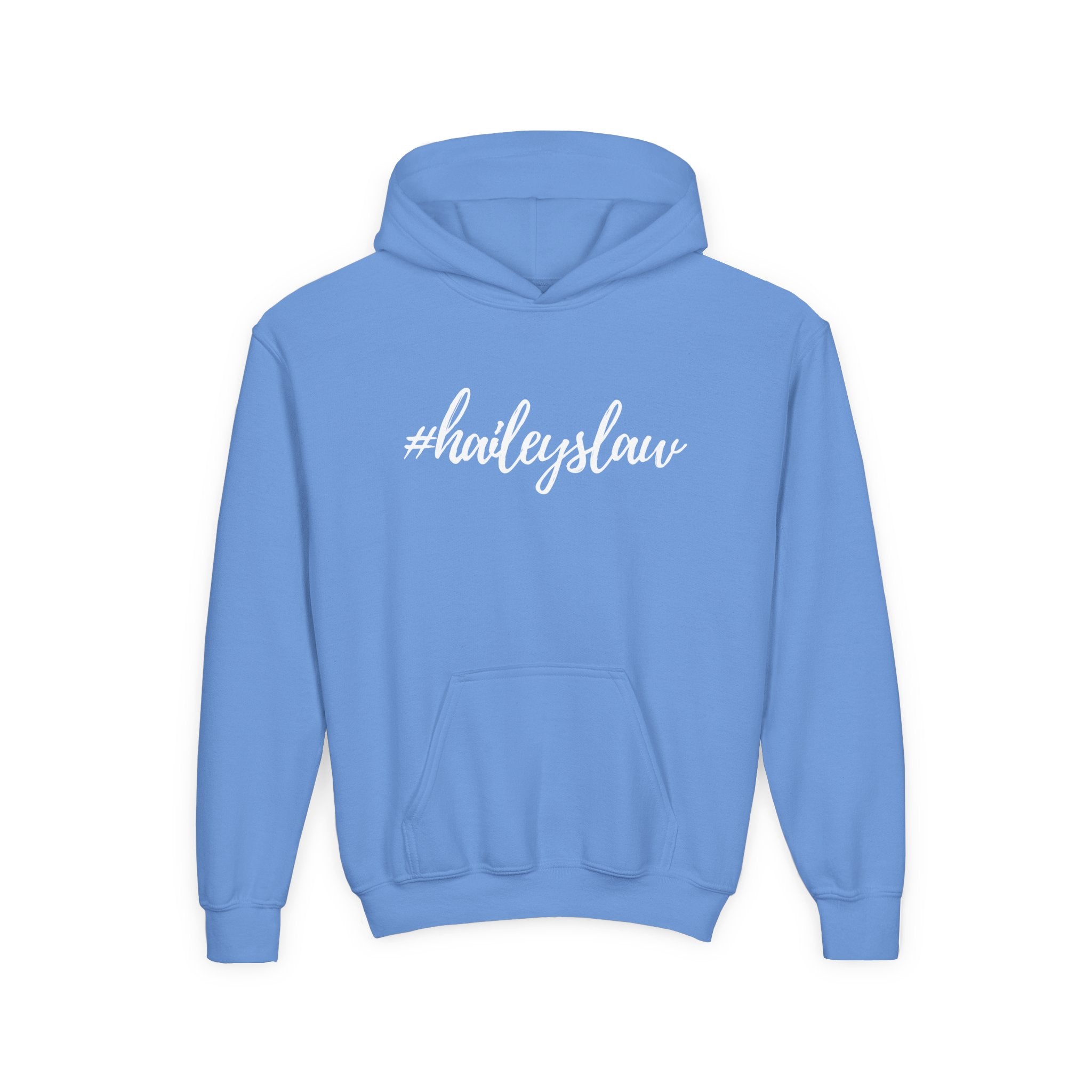 haileyslaw Hashtag Hoodie - YOUTH – Hailey's Army Advocacy Store