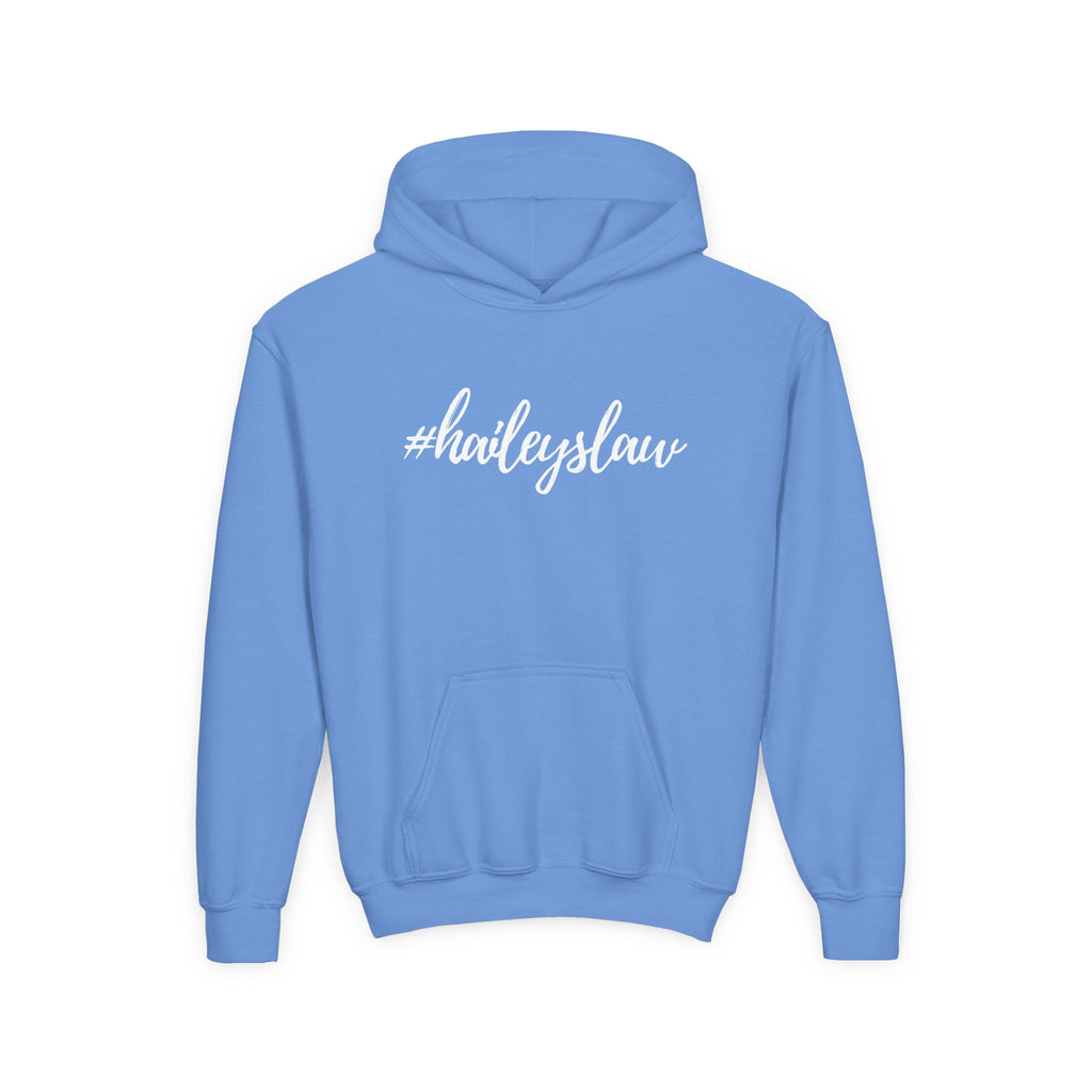 #haileyslaw Hashtag Hoodie - YOUTH