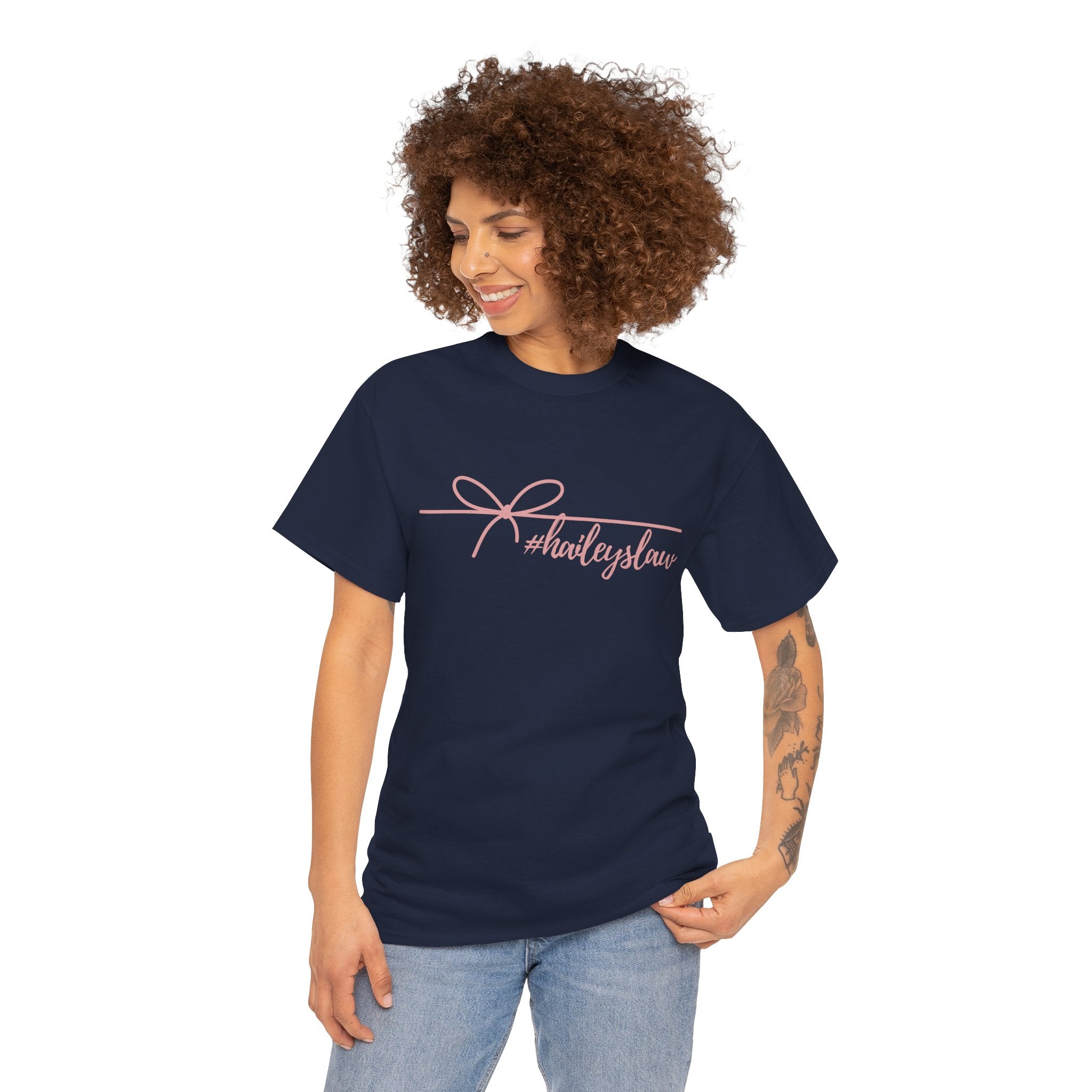 Hailey's Law Signature Script Tee
