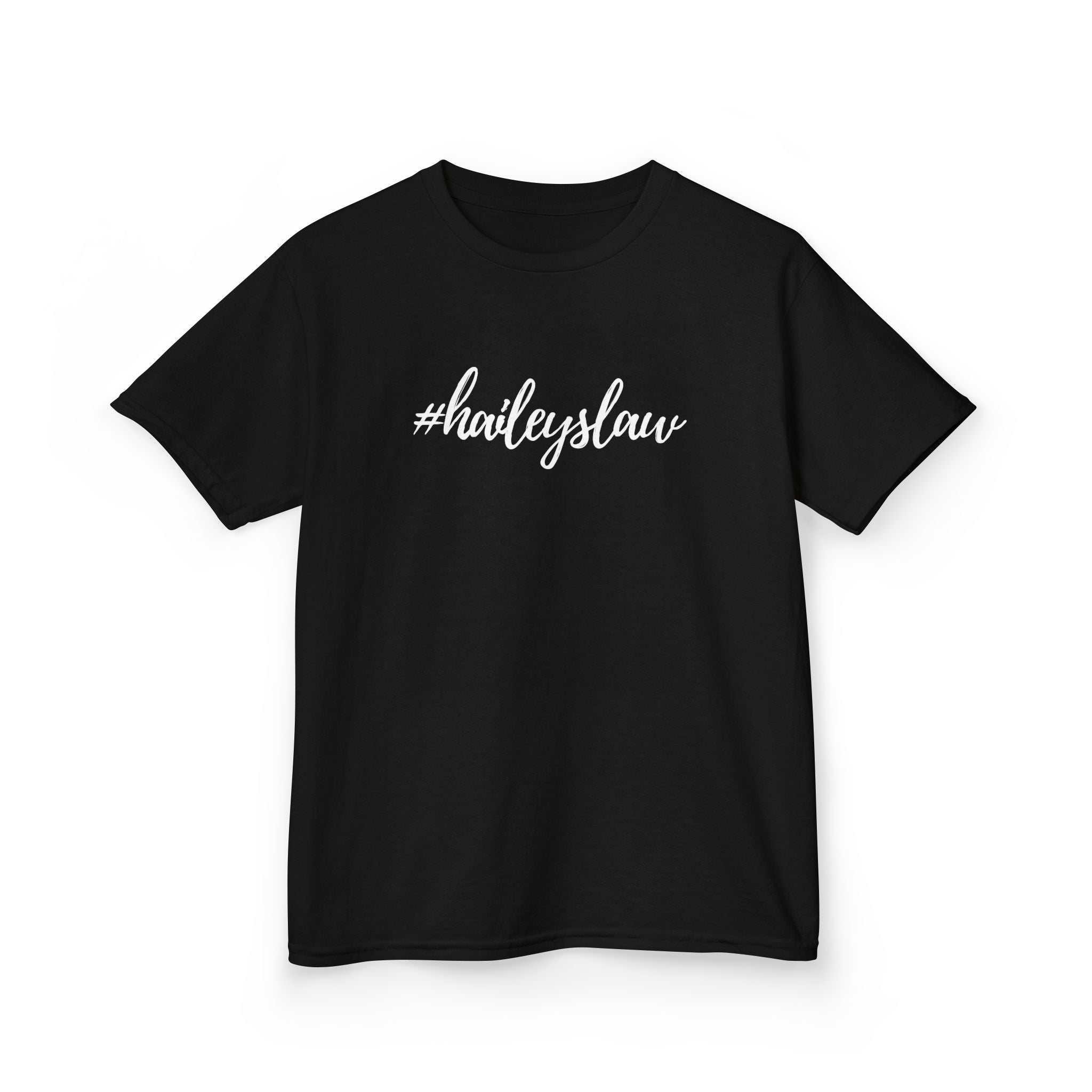 #haileyslaw Hashtag Tee - YOUTH