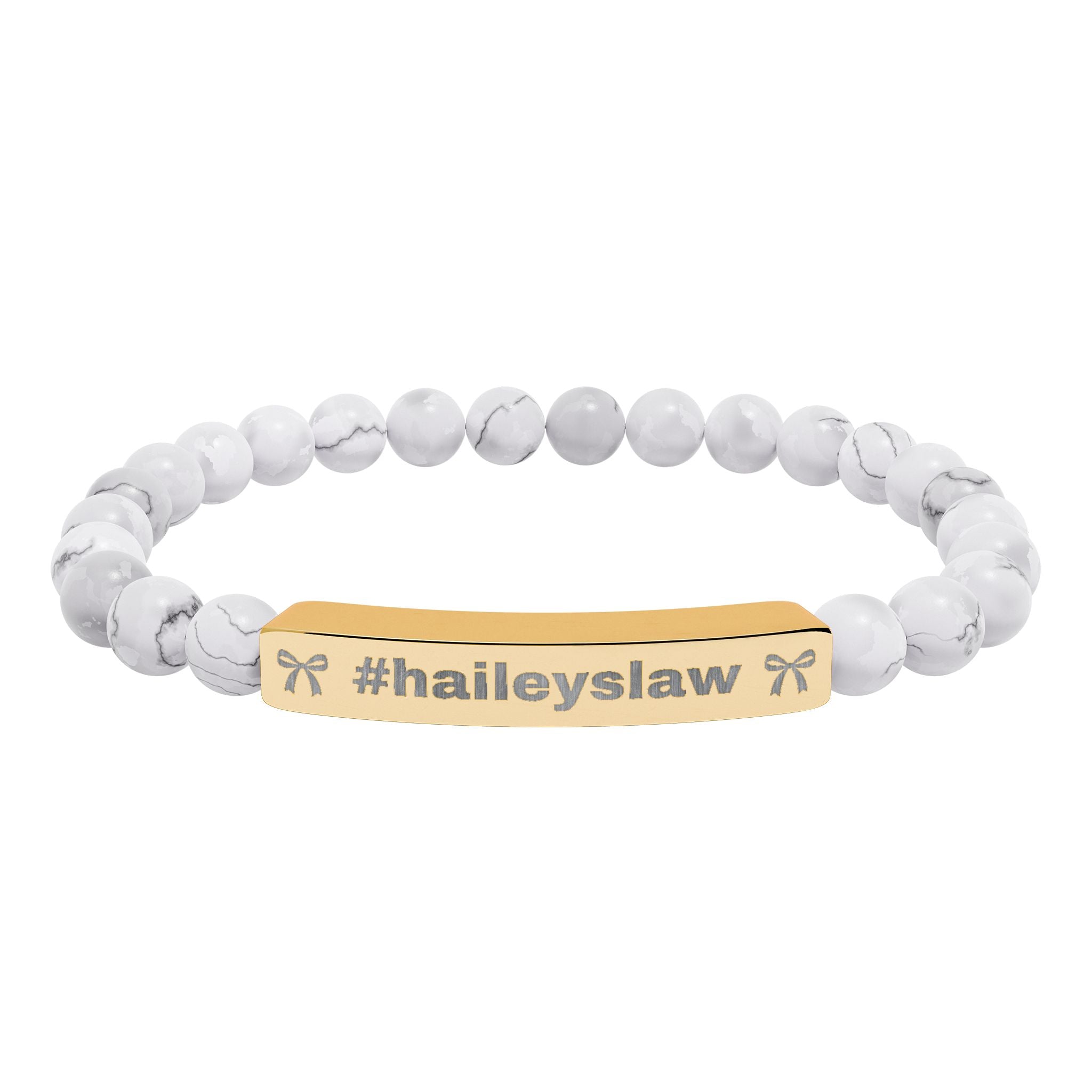 Hailey's Law Beaded Bracelet