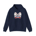 Hailey's Army Baseball Bow Hoodie