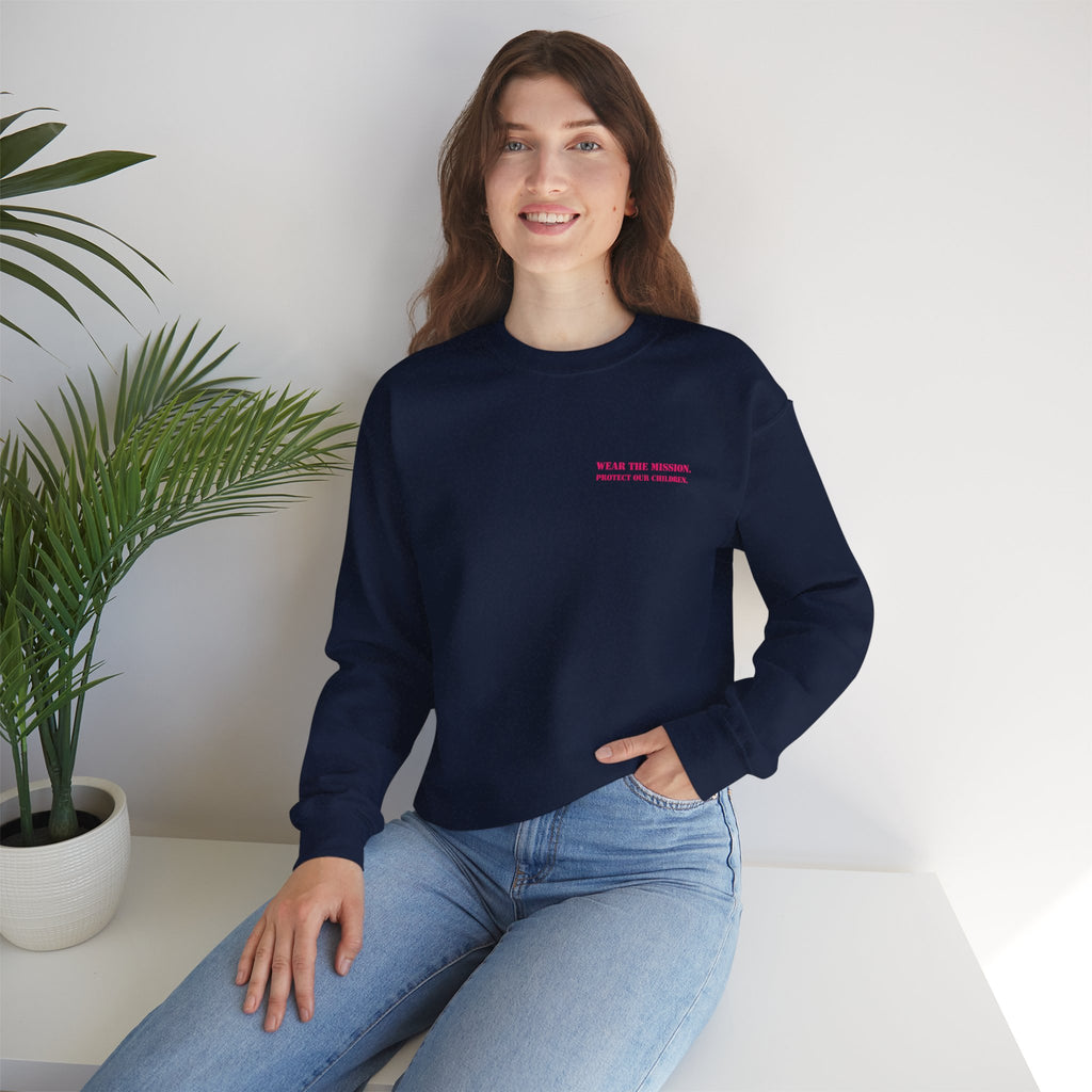 Wear the Mission Crewneck Sweatshirt