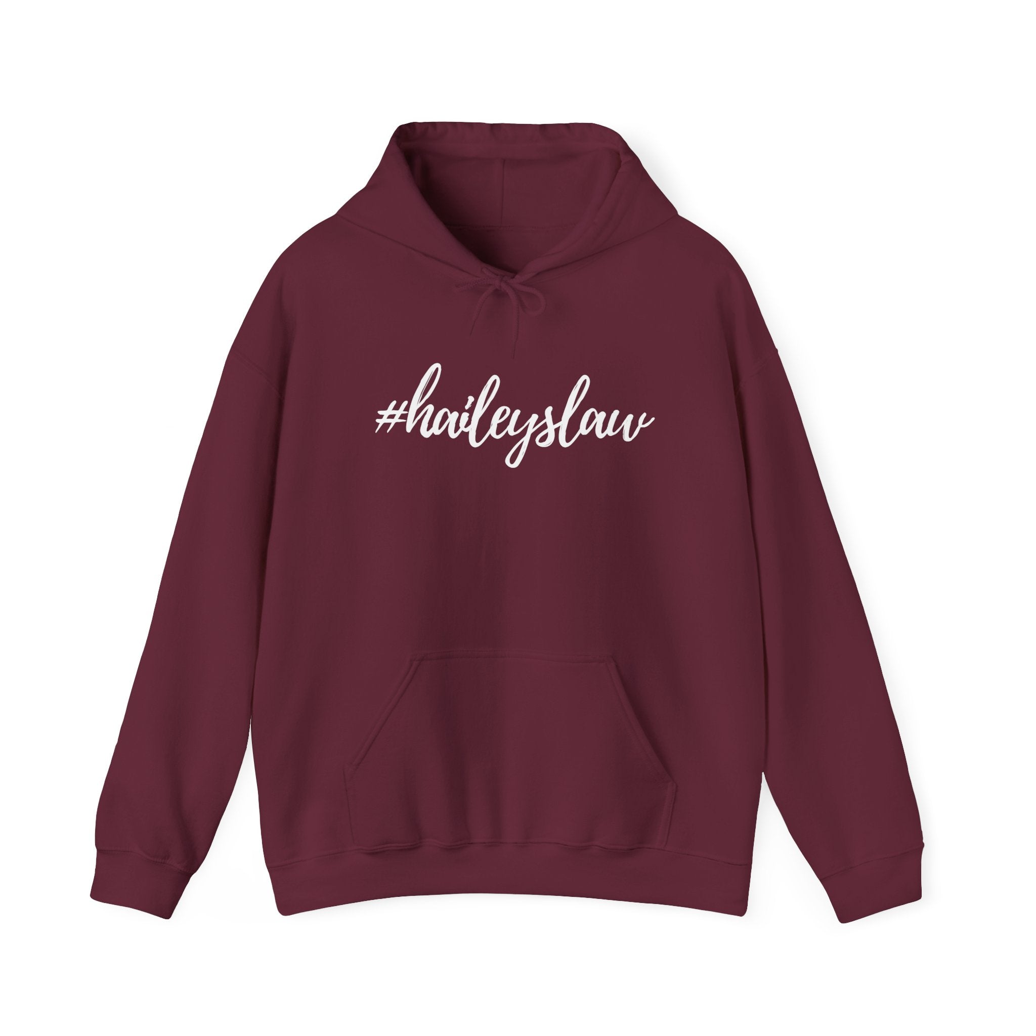 #haileyslaw Hashtag Hoodie
