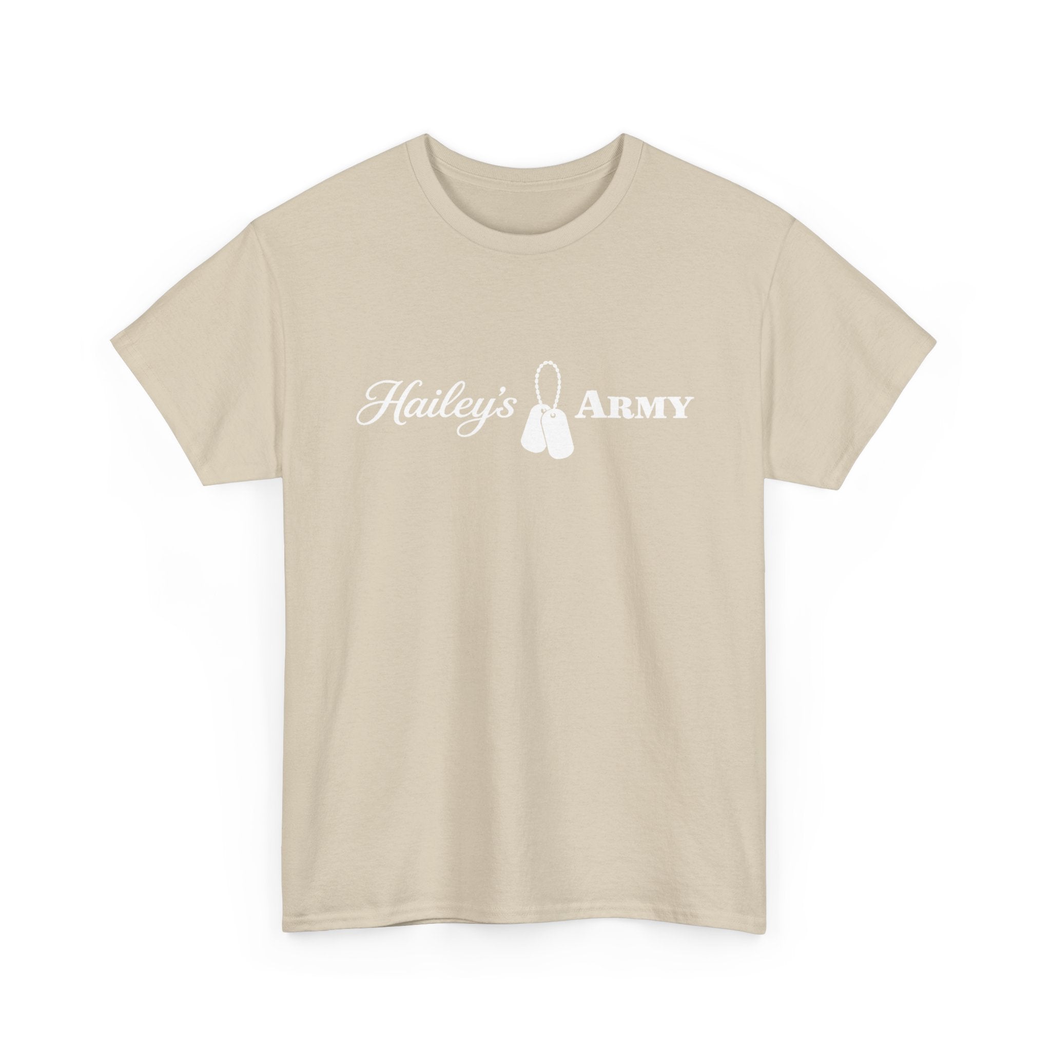 Hailey's Army Dog Tag Tee