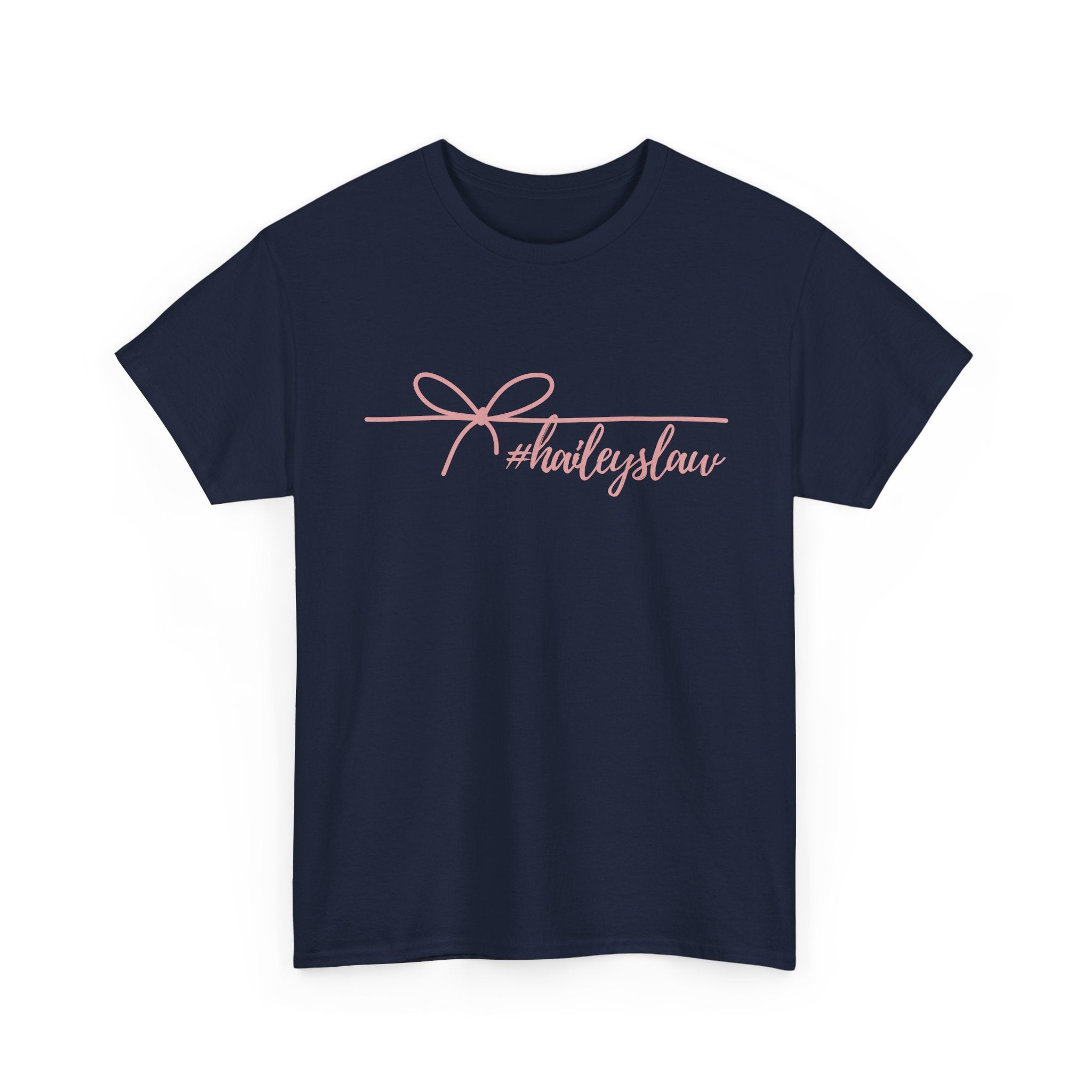 Hailey's Law Signature Script Tee