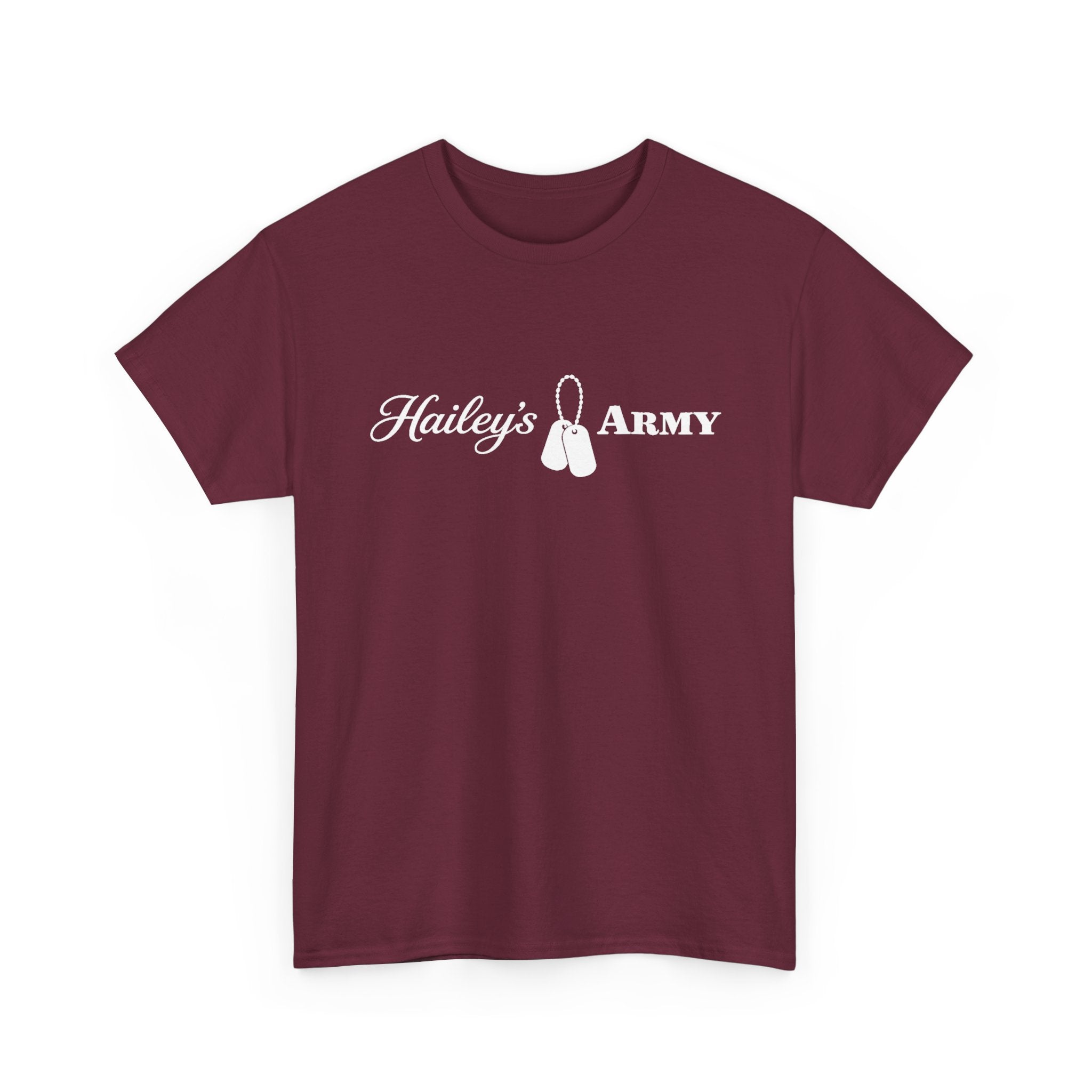 Hailey's Army Dog Tag Tee