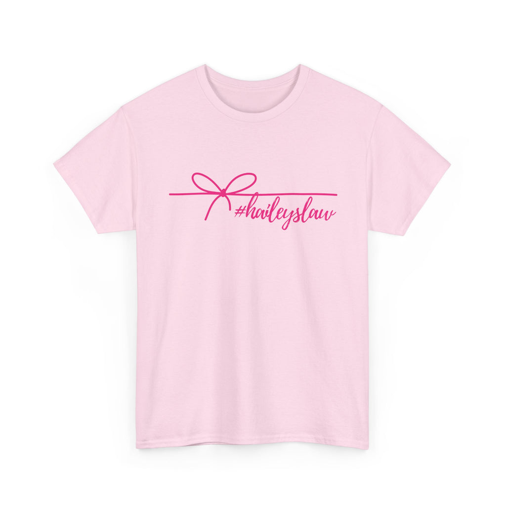 Hailey's Law Signature Script Tee