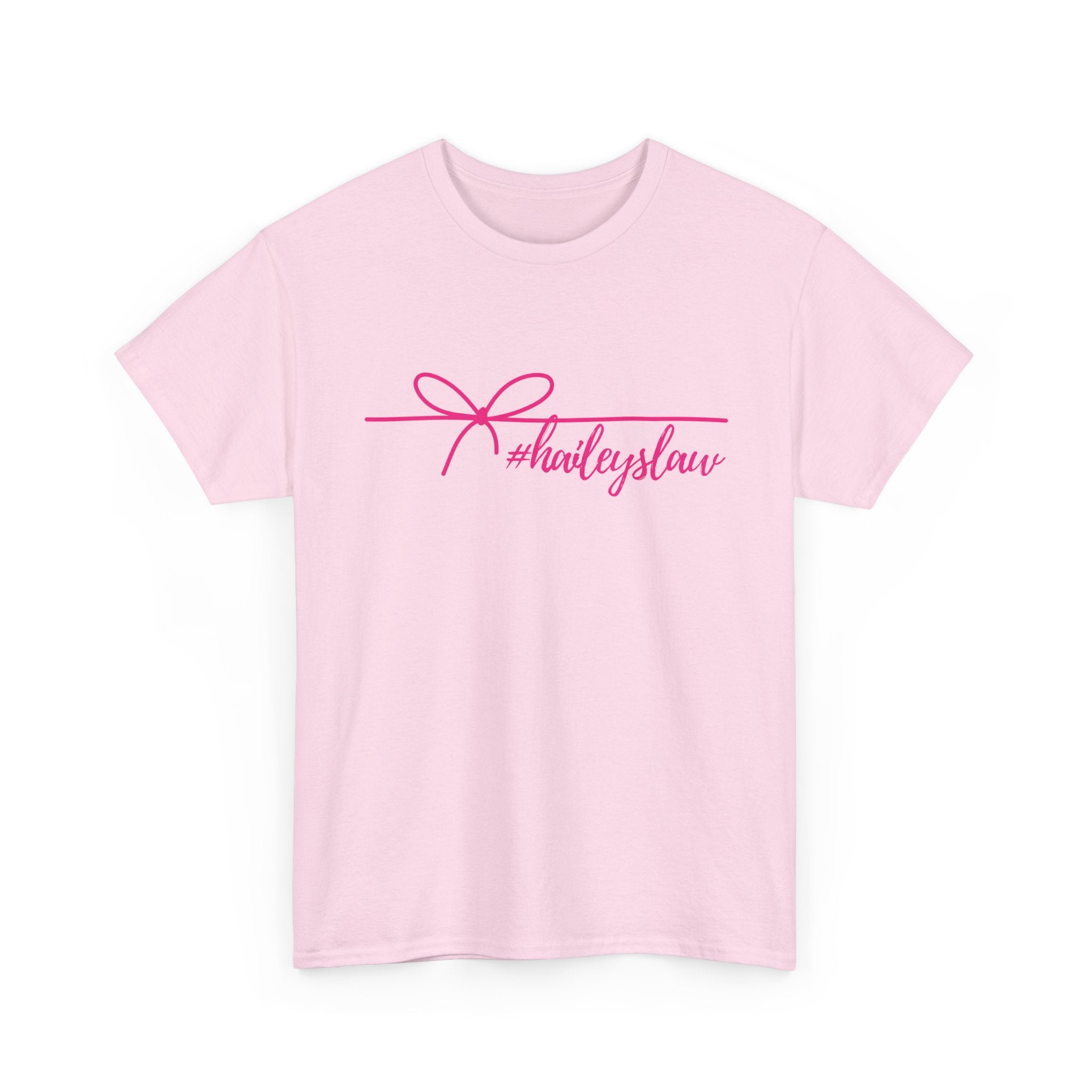 Hailey's Law Signature Script Tee