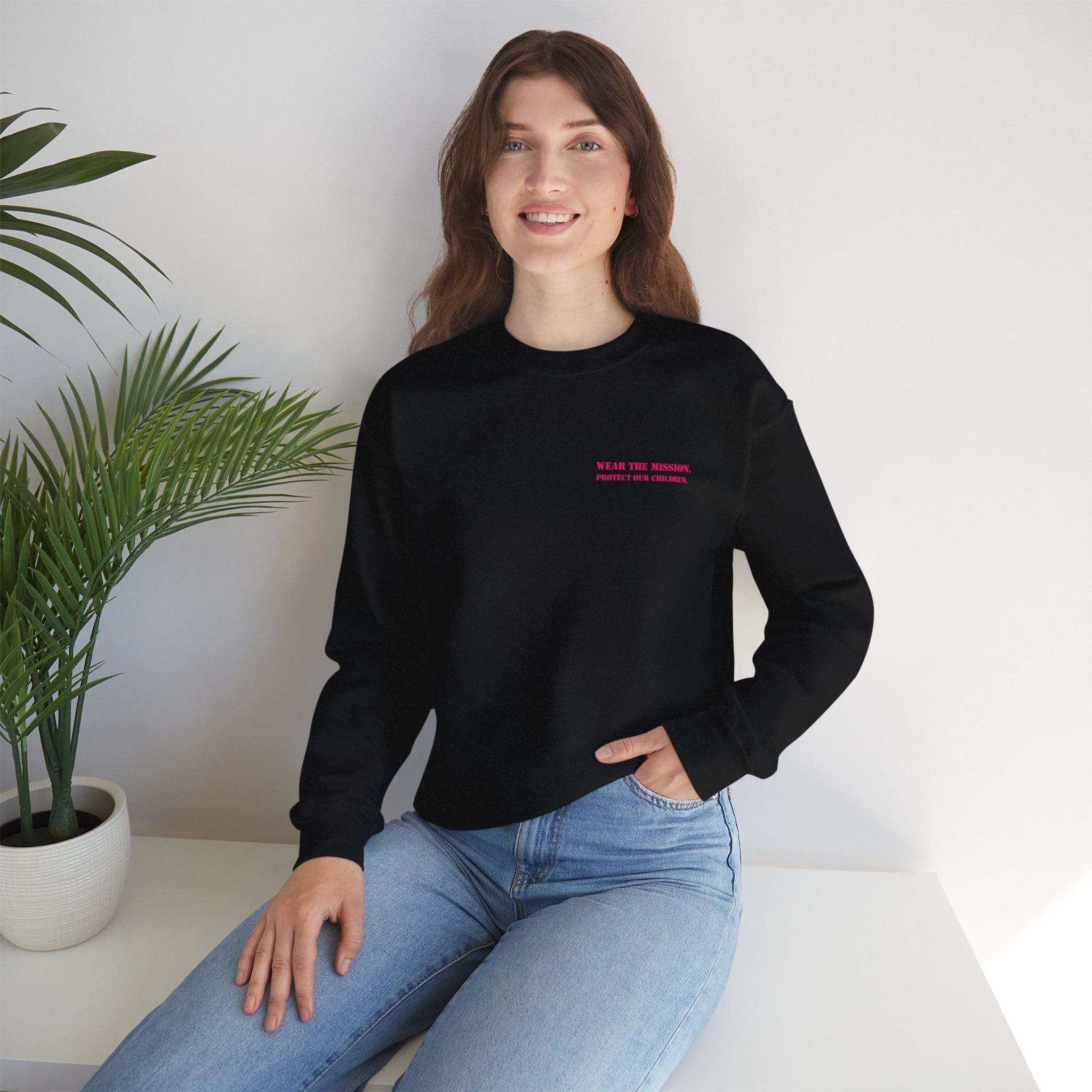 Wear the Mission Crewneck Sweatshirt