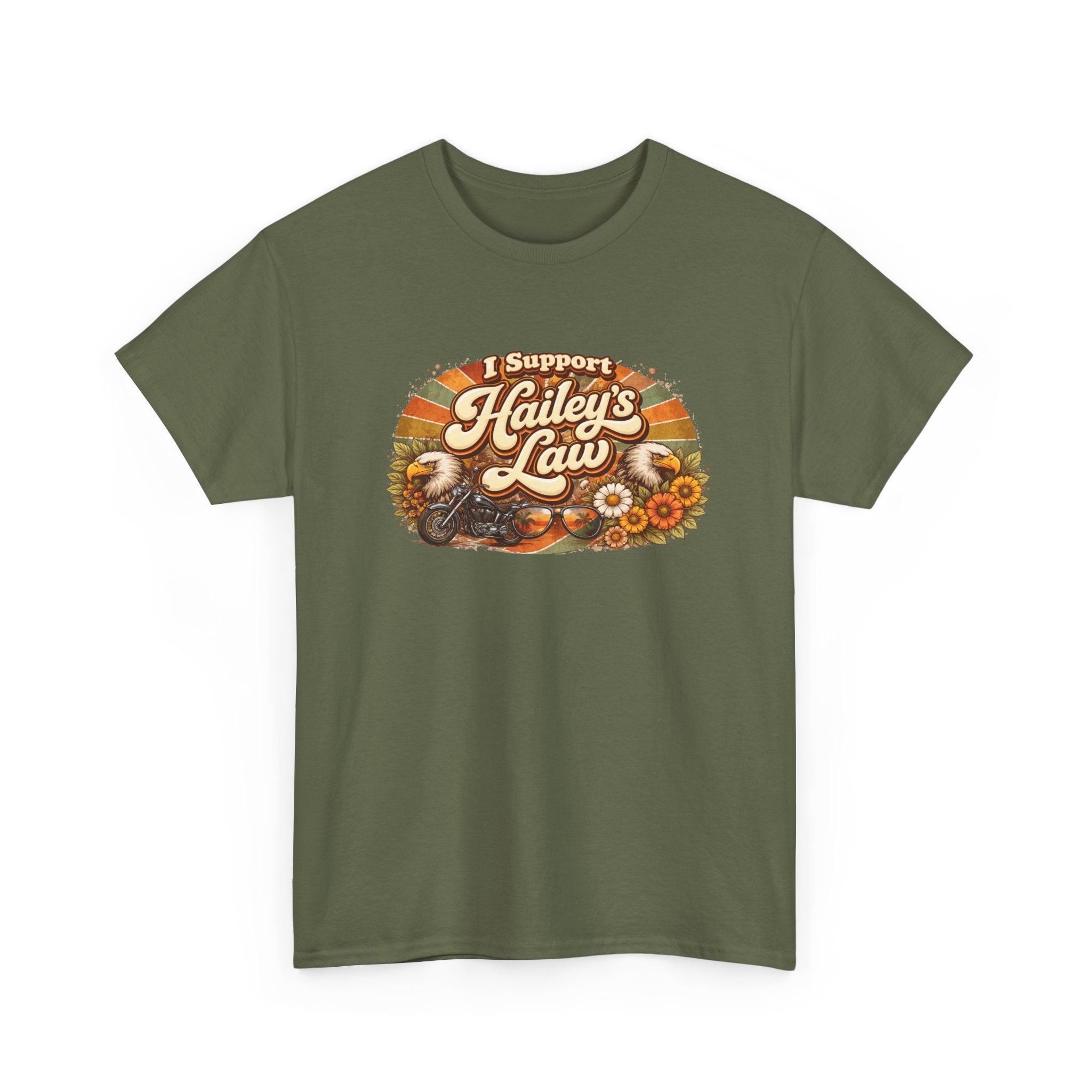 Retro Eagle Support Tee