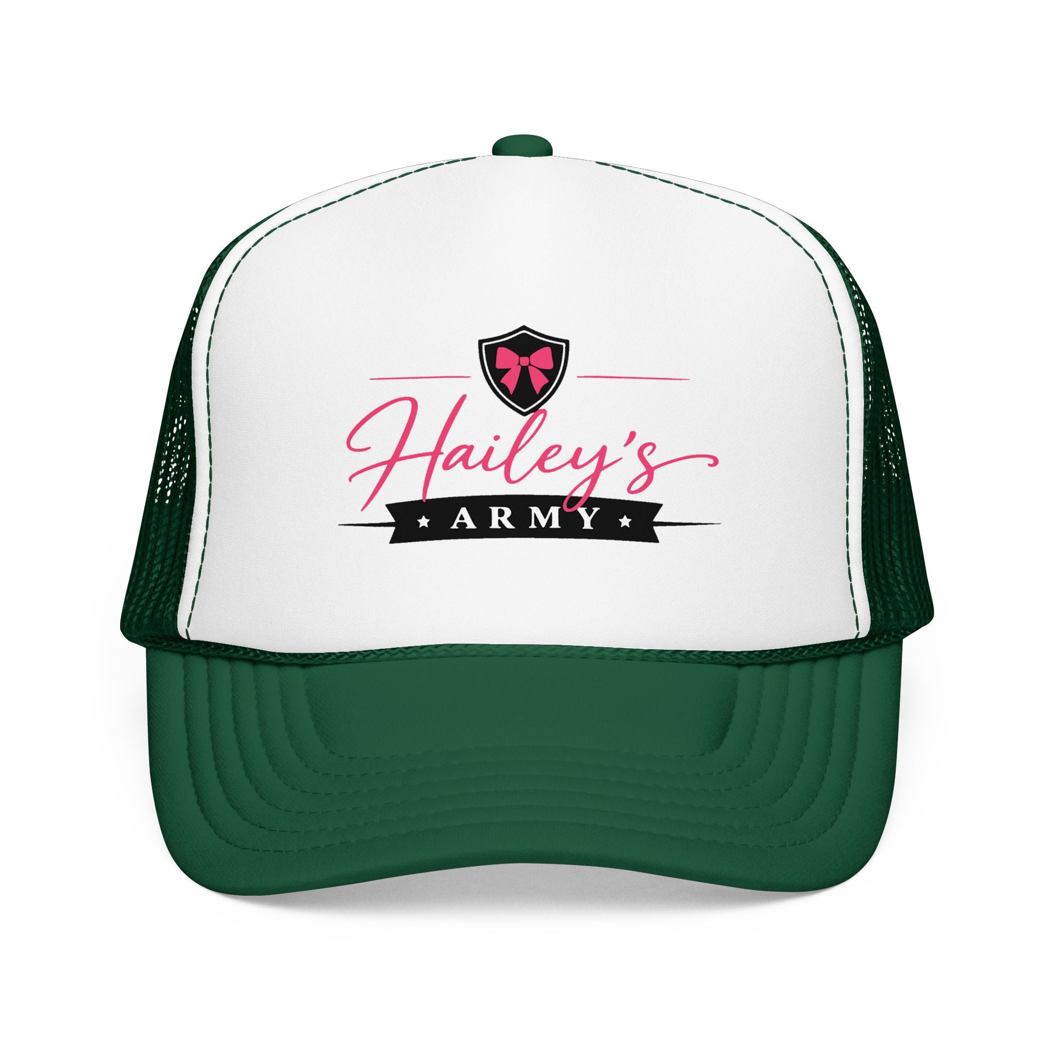 Hailey's Army Trucker Cap