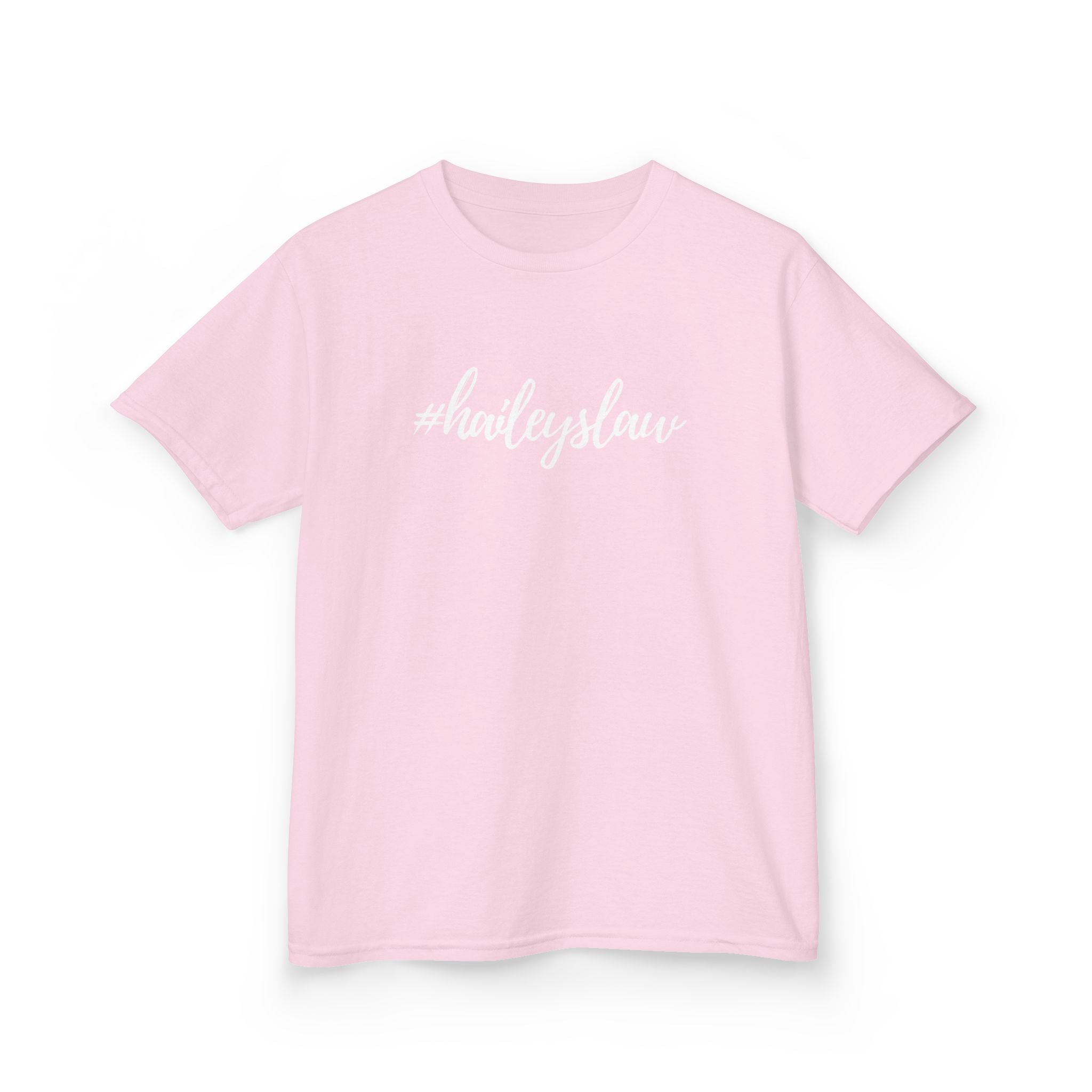 #haileyslaw Hashtag Tee - YOUTH