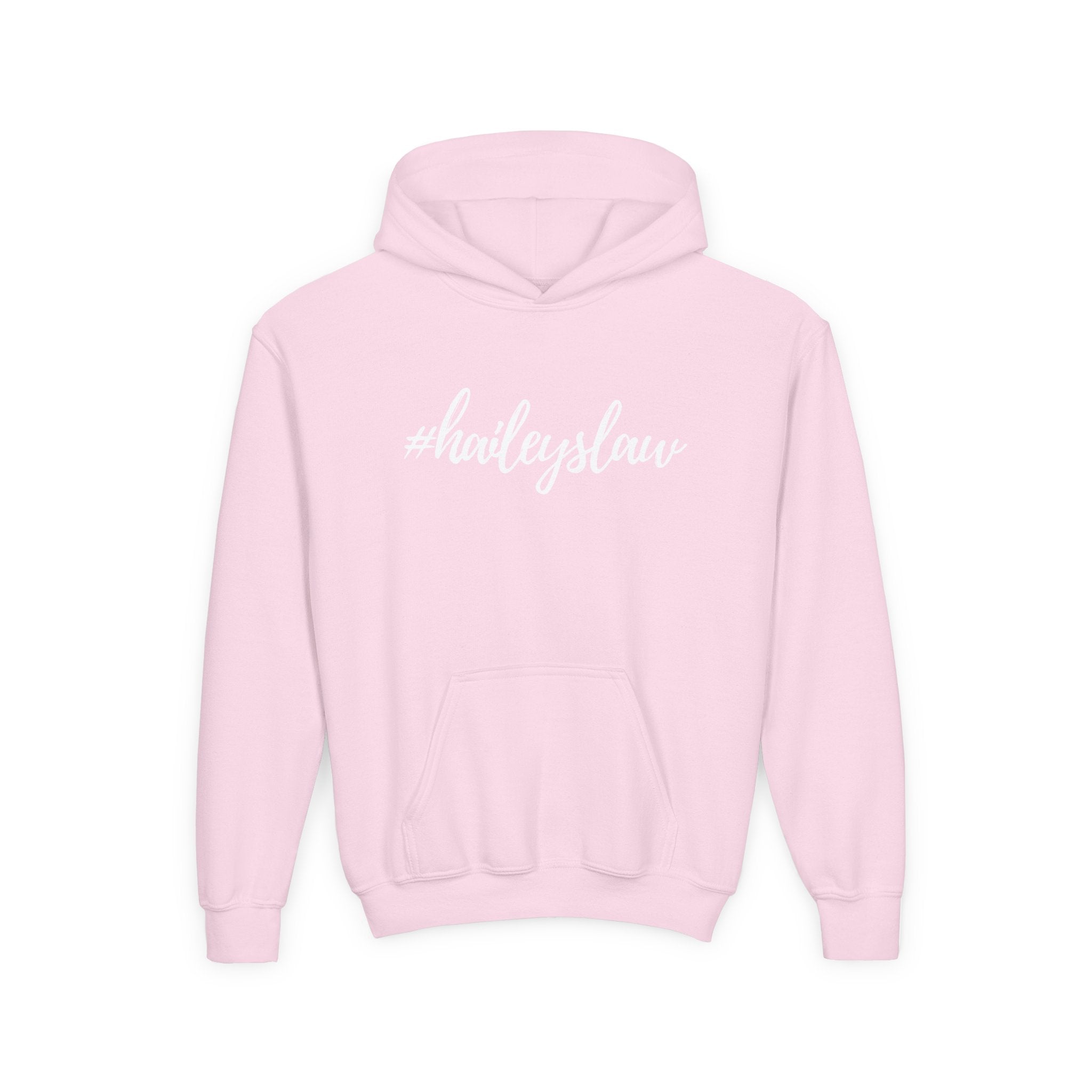 #haileyslaw Hashtag Hoodie - YOUTH