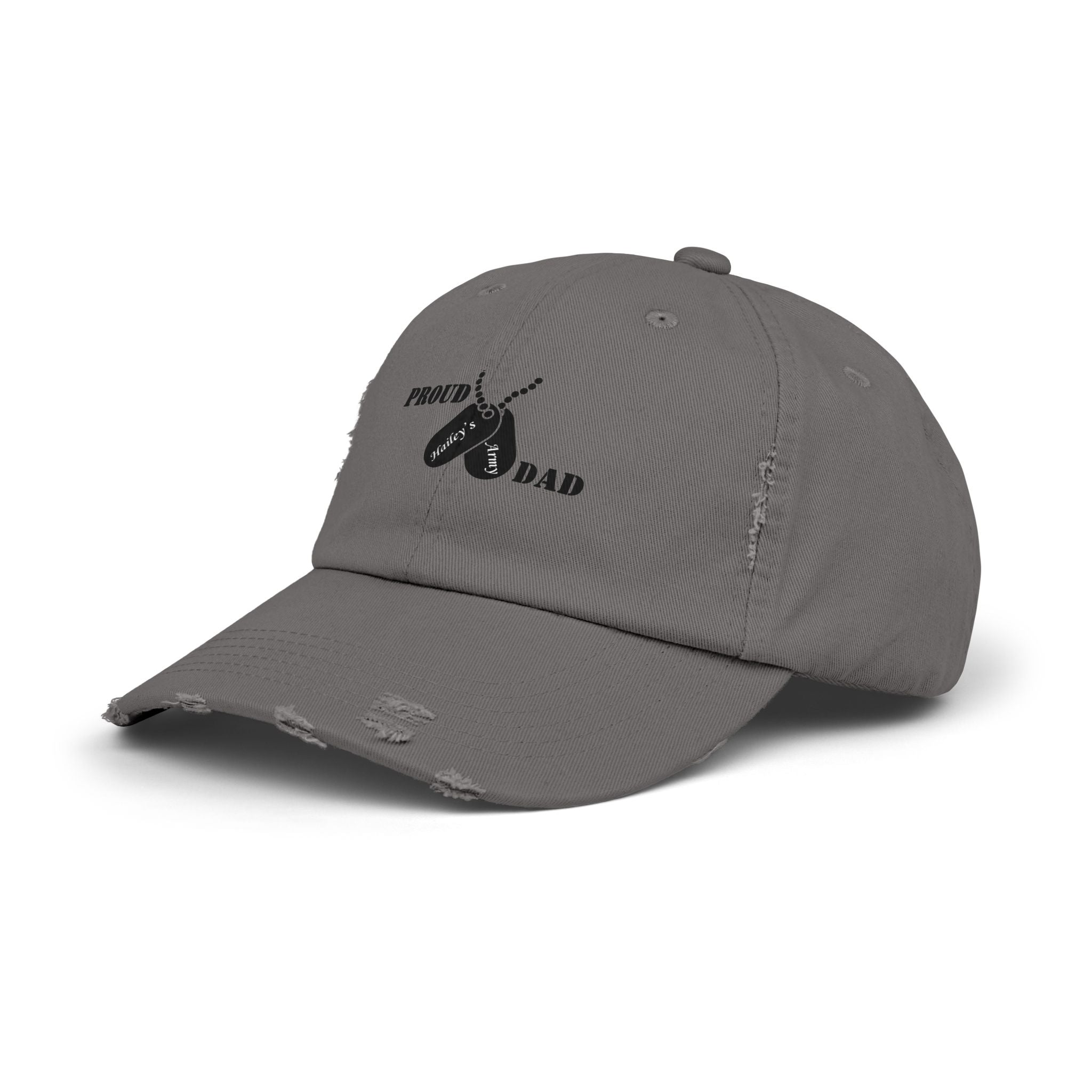 Proud Dad Dog Tag Hat