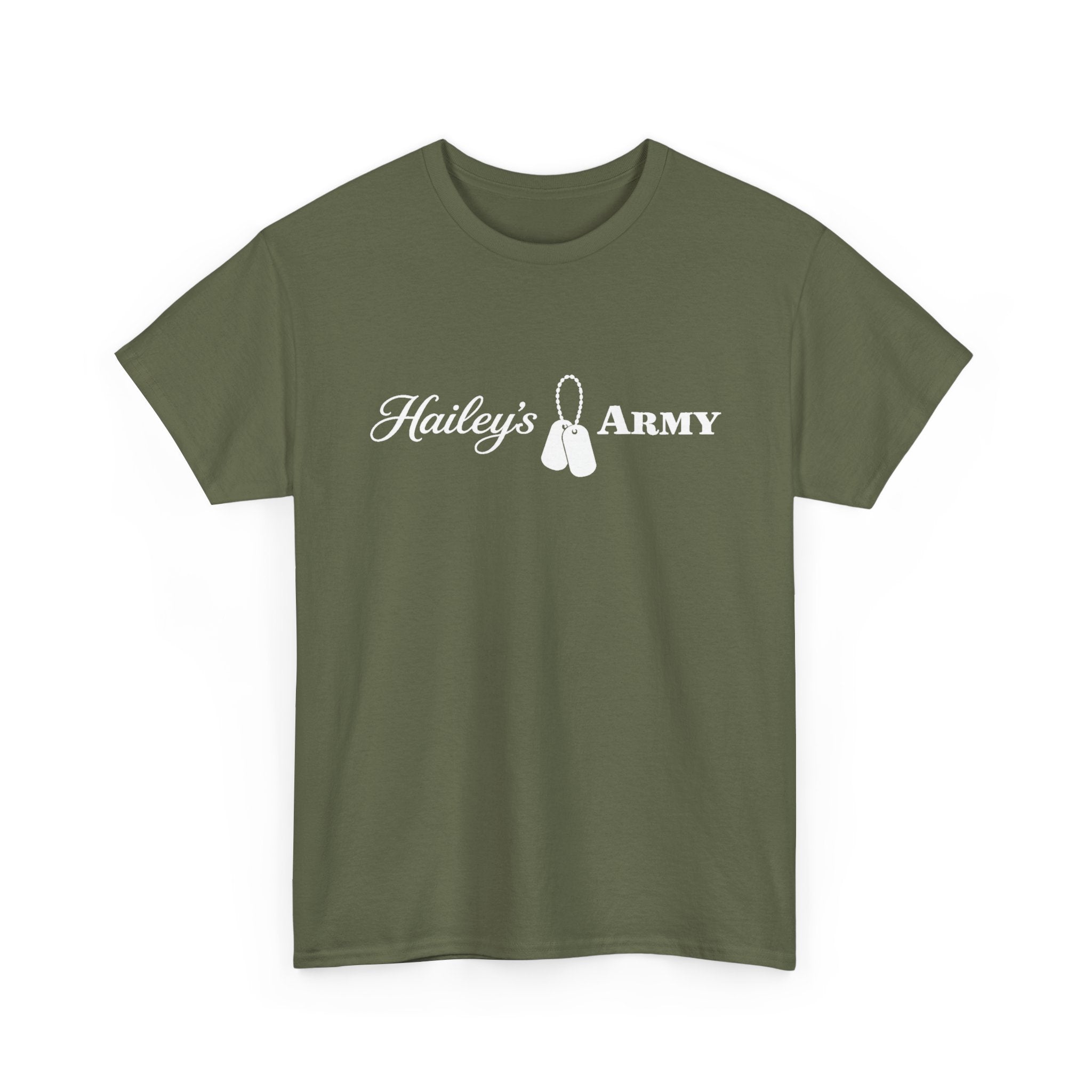 Hailey's Army Dog Tag Tee