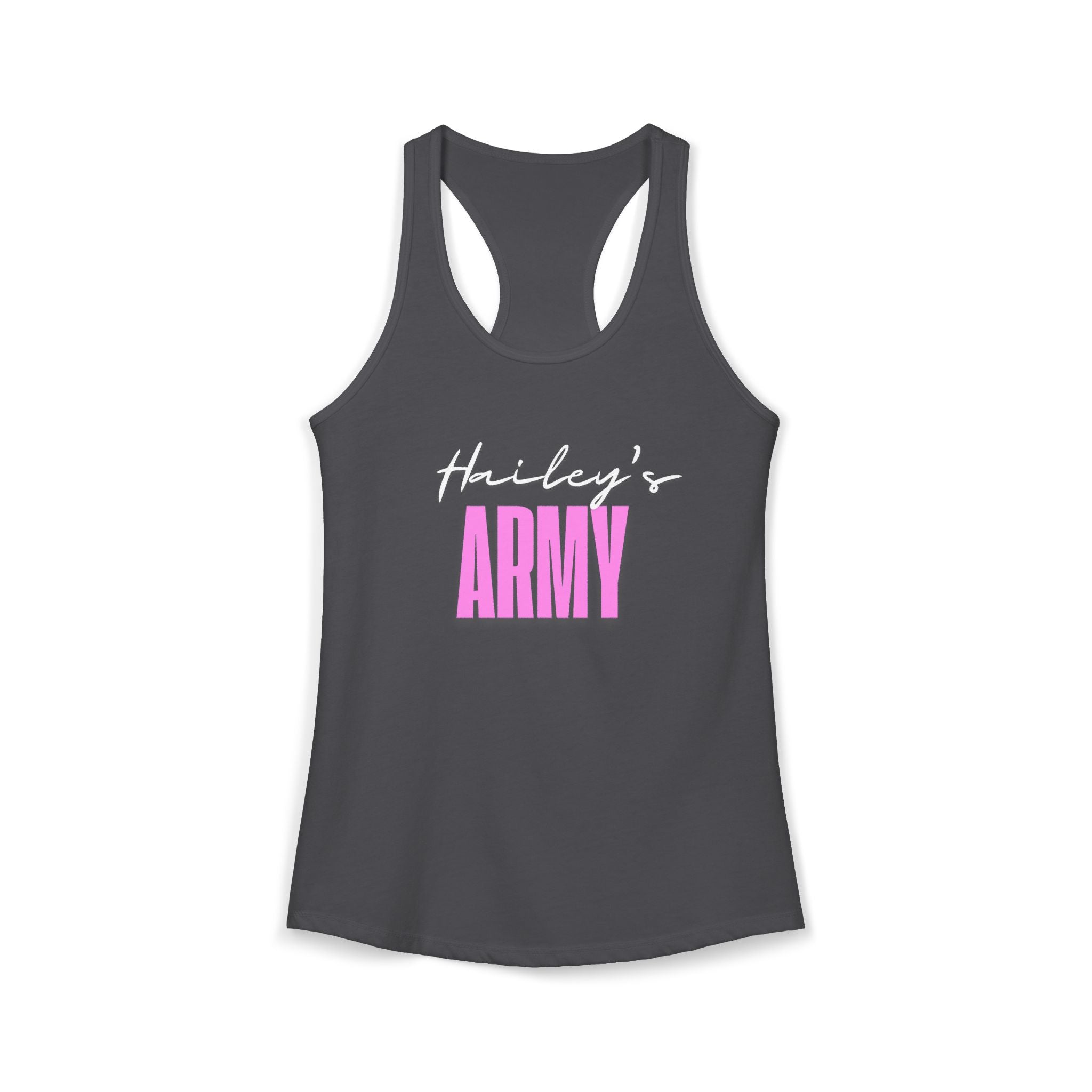 Hailey's Army Racerback Tank