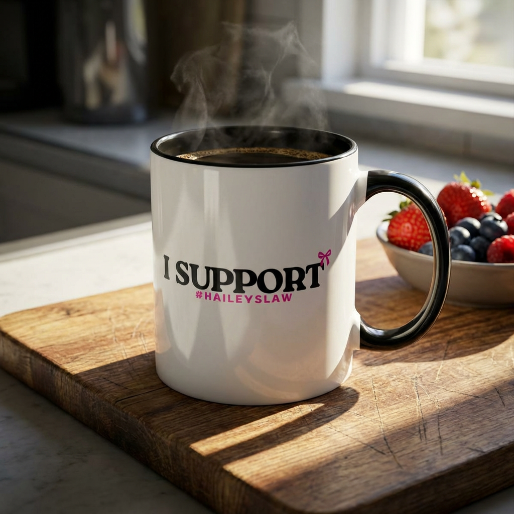Hailey's Law Support Mug