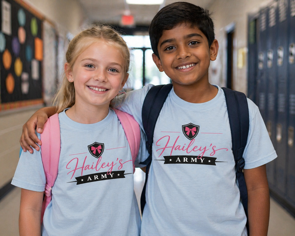 Hailey's Army Logo Tee - YOUTH
