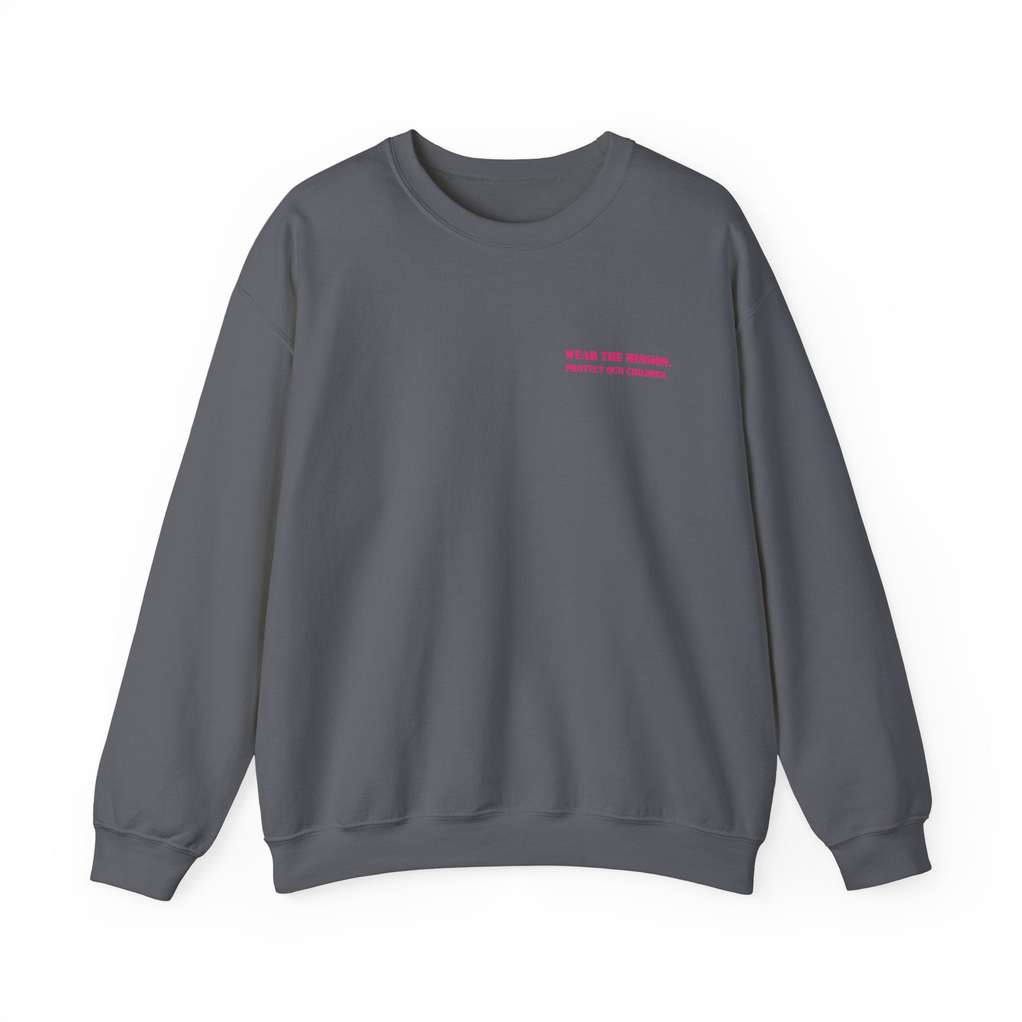 Wear the Mission Crewneck Sweatshirt