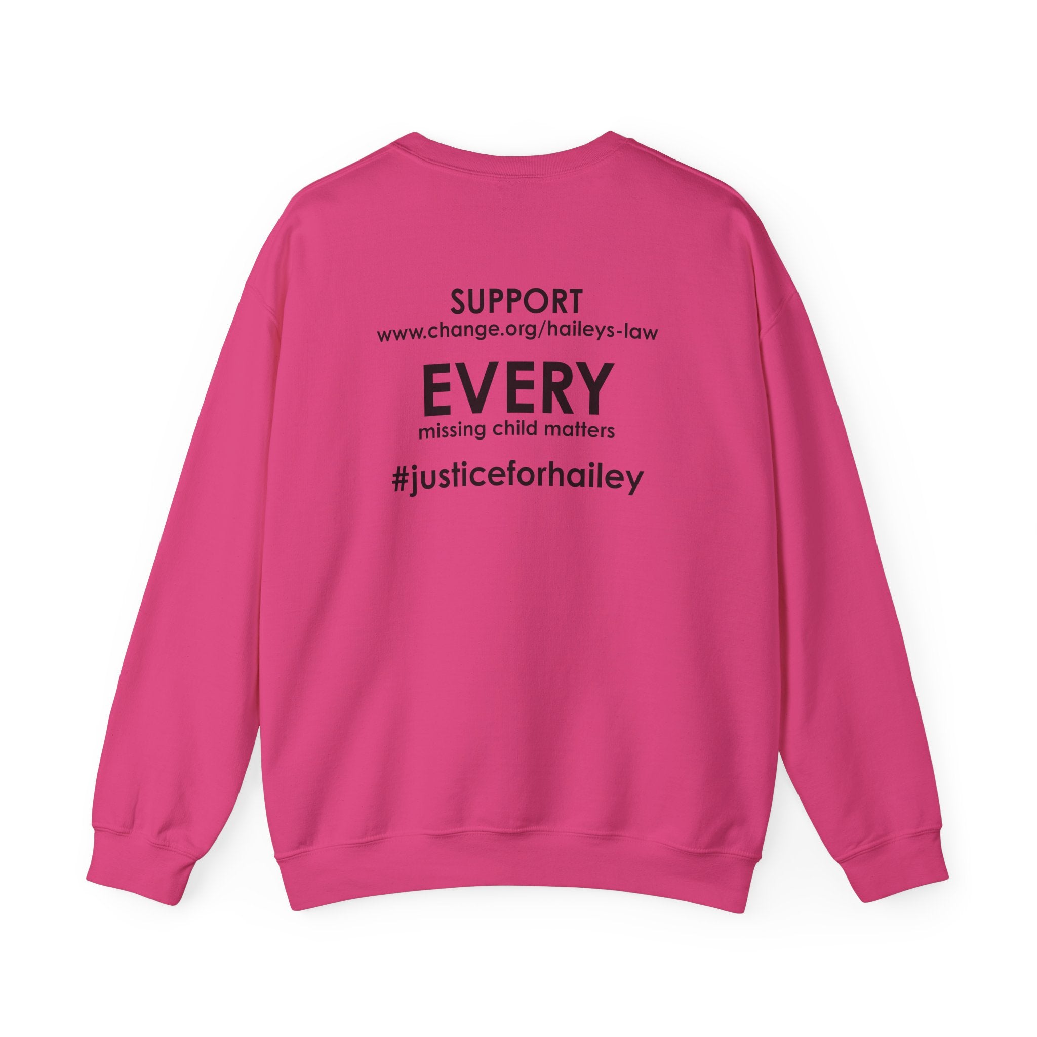 Hailey's Law Awareness Crewneck