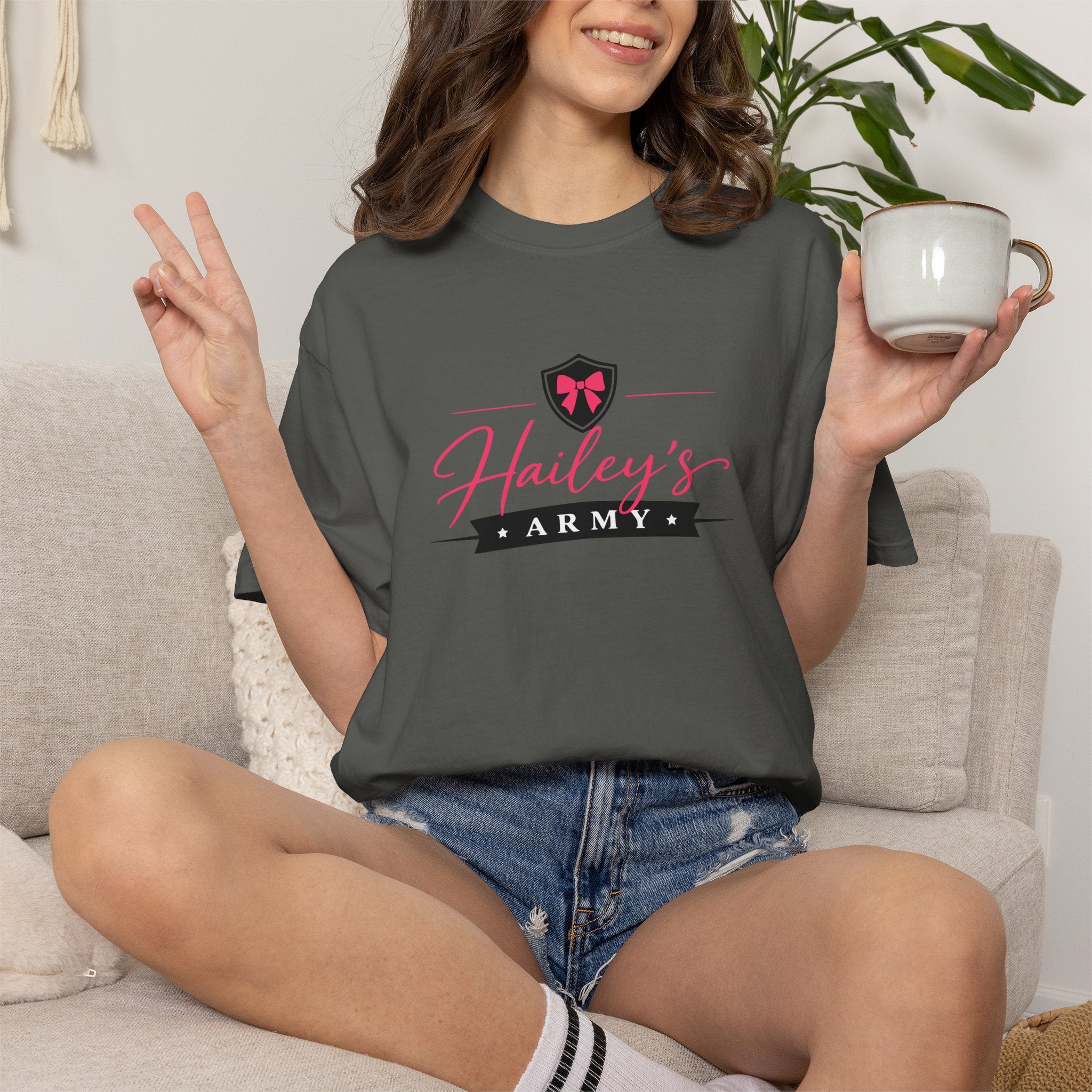 Hailey’s Army Logo Tee