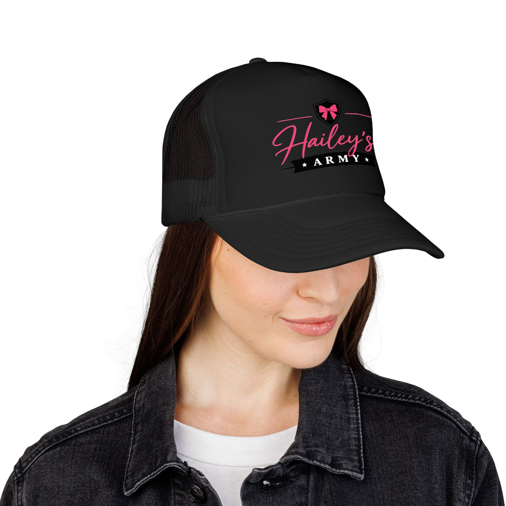 Hailey's Army Trucker Cap