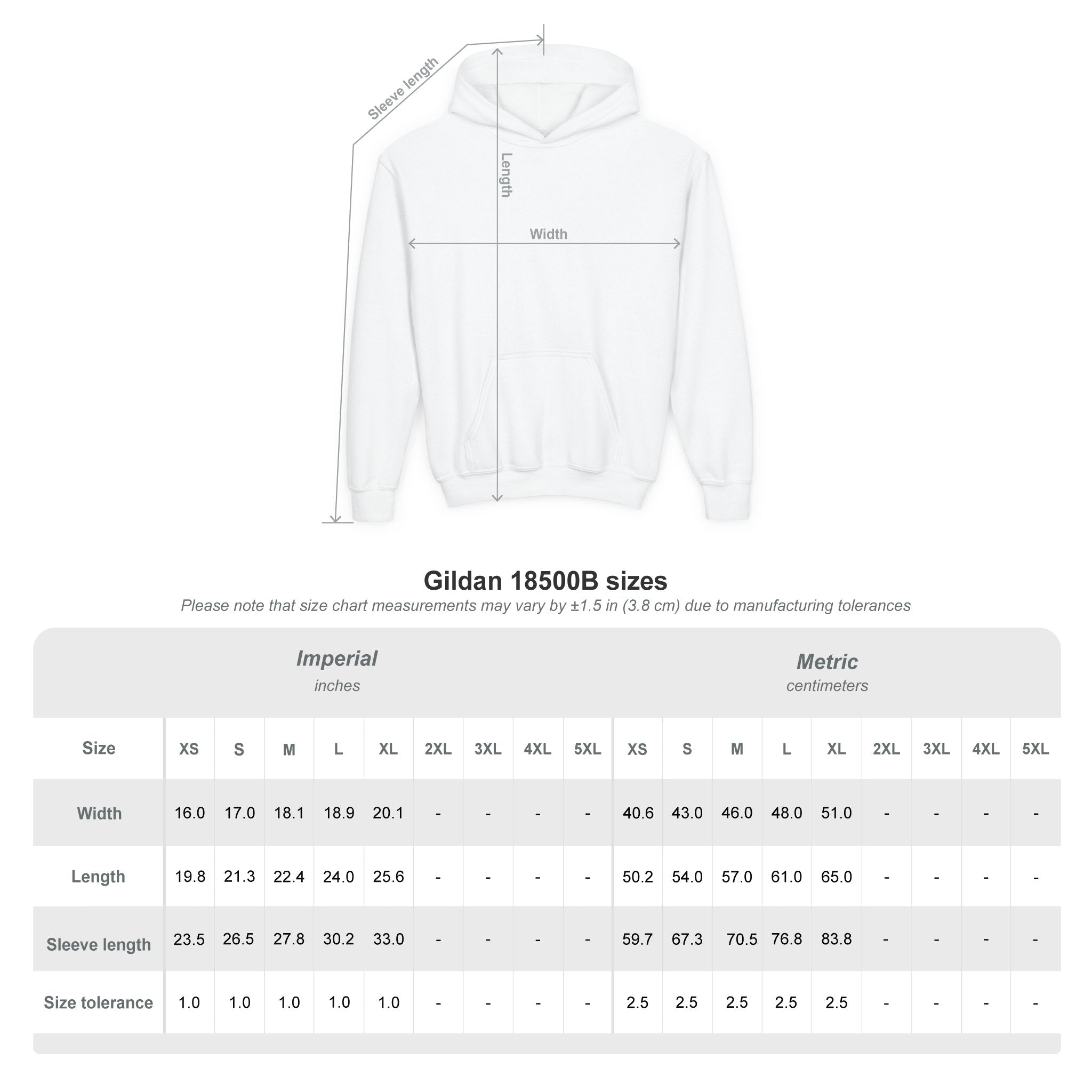 #haileyslaw Hashtag Hoodie - YOUTH