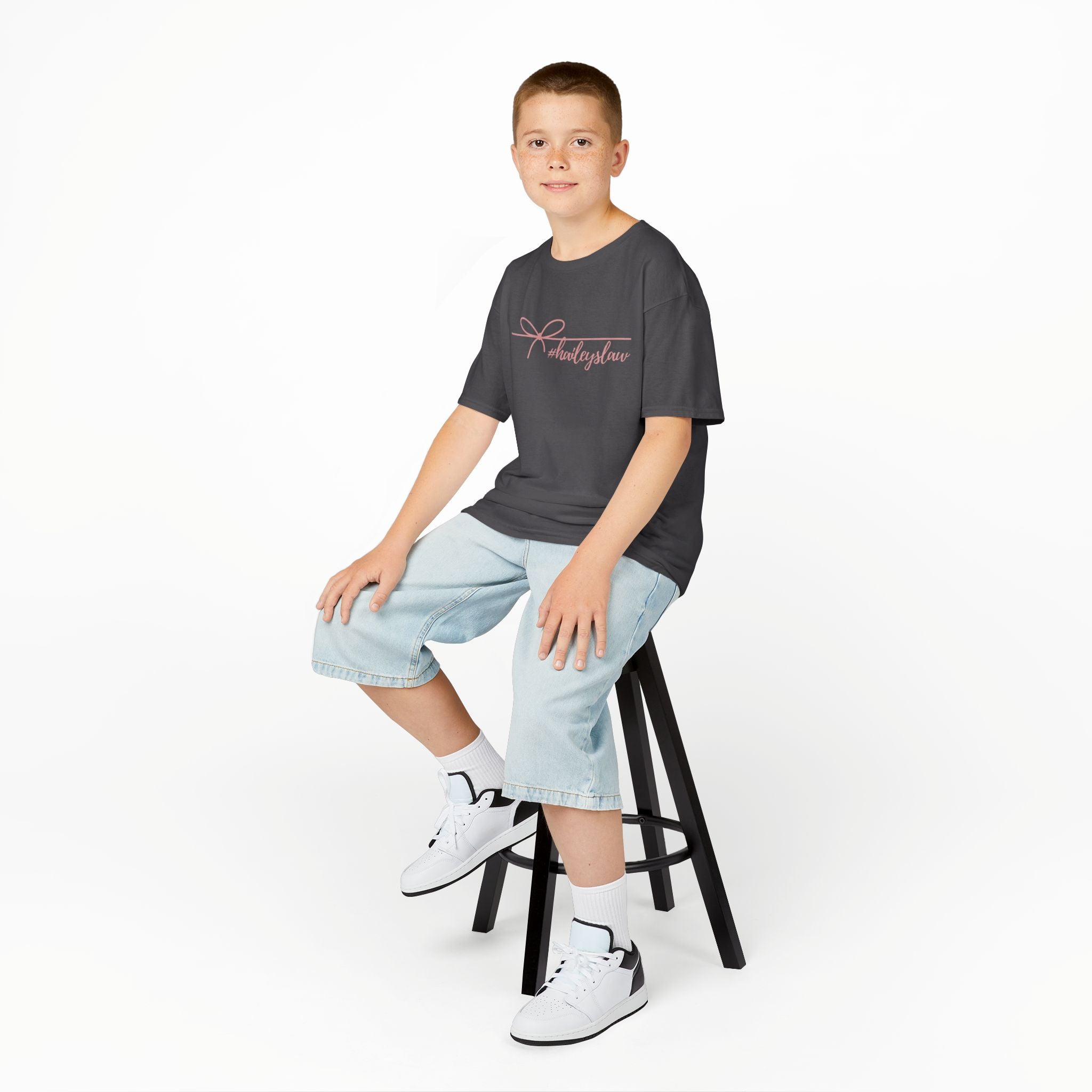 Hailey's Law Signature Script Tee - YOUTH